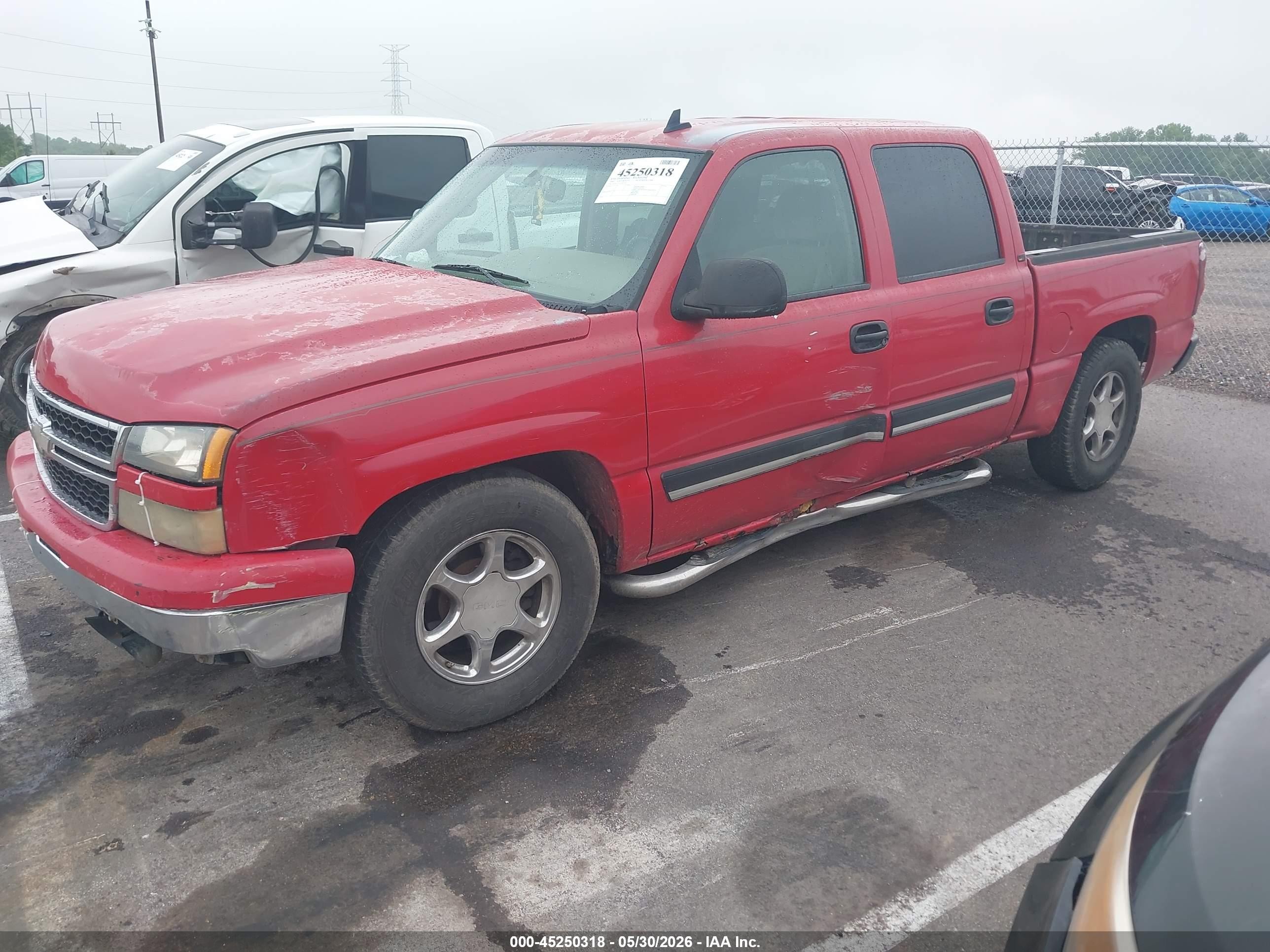 2006 Chevrolet Silverado 1500 Lt2 Red vin: 2GCEC13T261183276