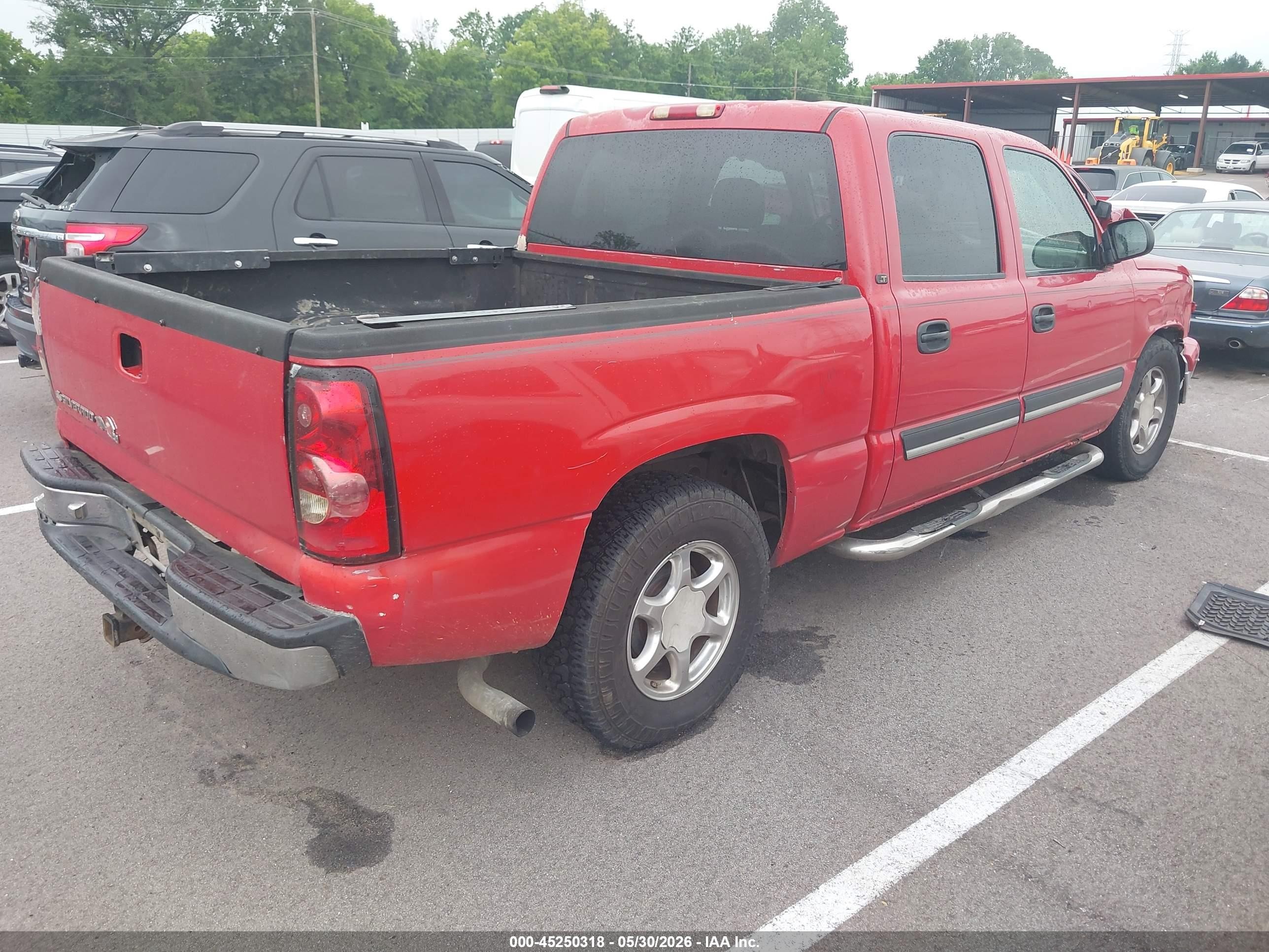 2006 Chevrolet Silverado 1500 Lt2 Red vin: 2GCEC13T261183276