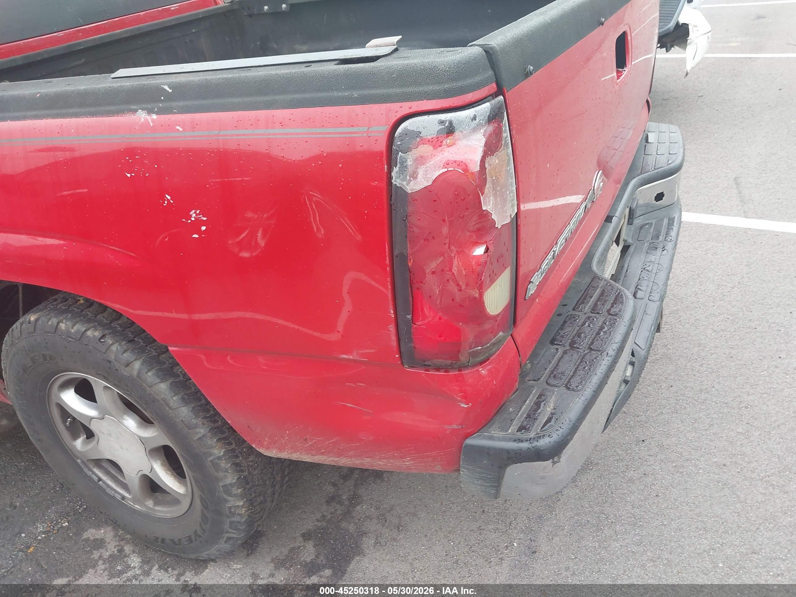 2006 Chevrolet Silverado 1500 Lt2 Red vin: 2GCEC13T261183276