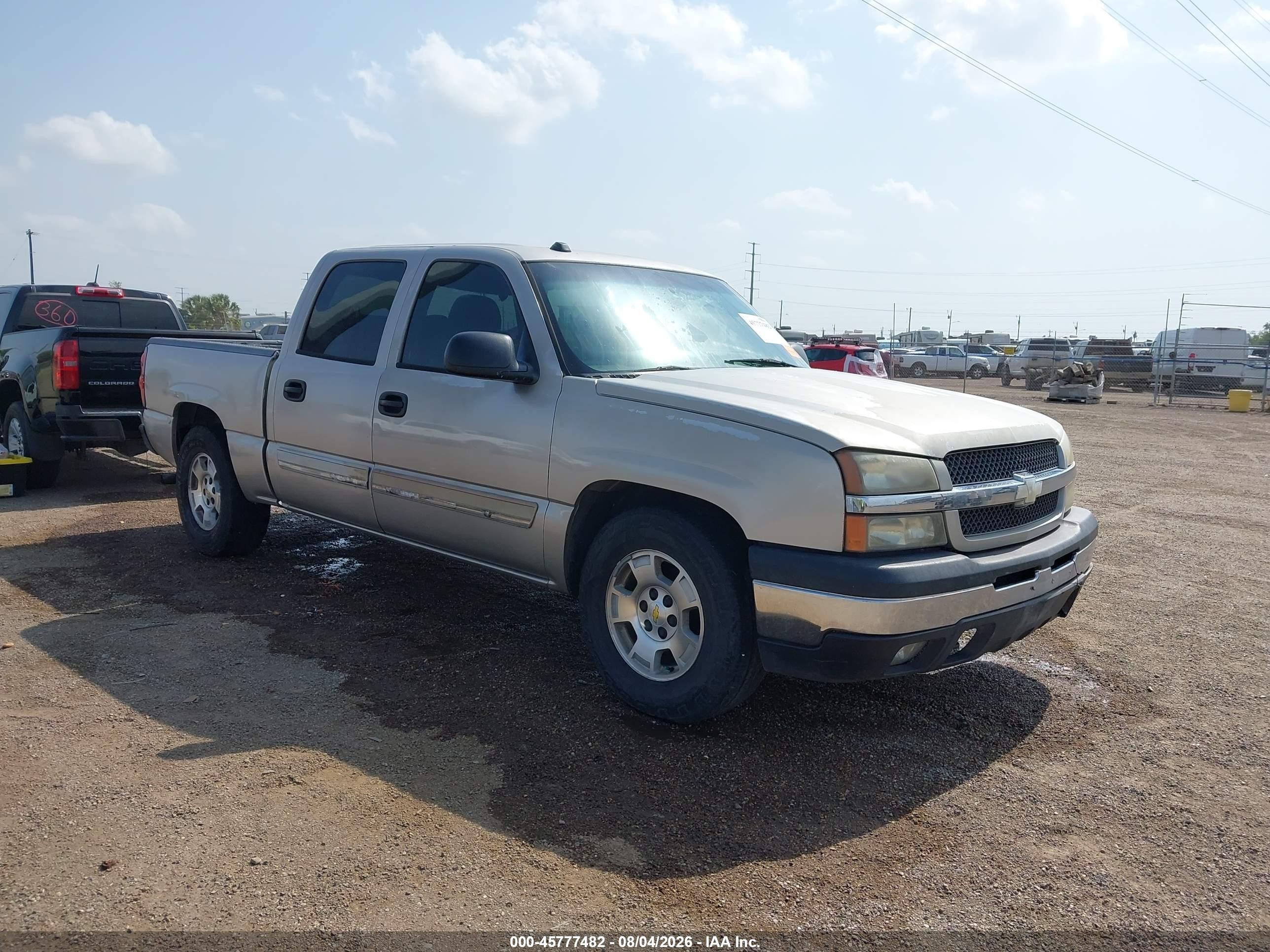 2004 Chevrolet Silverado 1500 Ls Silver vin: 2GCEC13T341336020