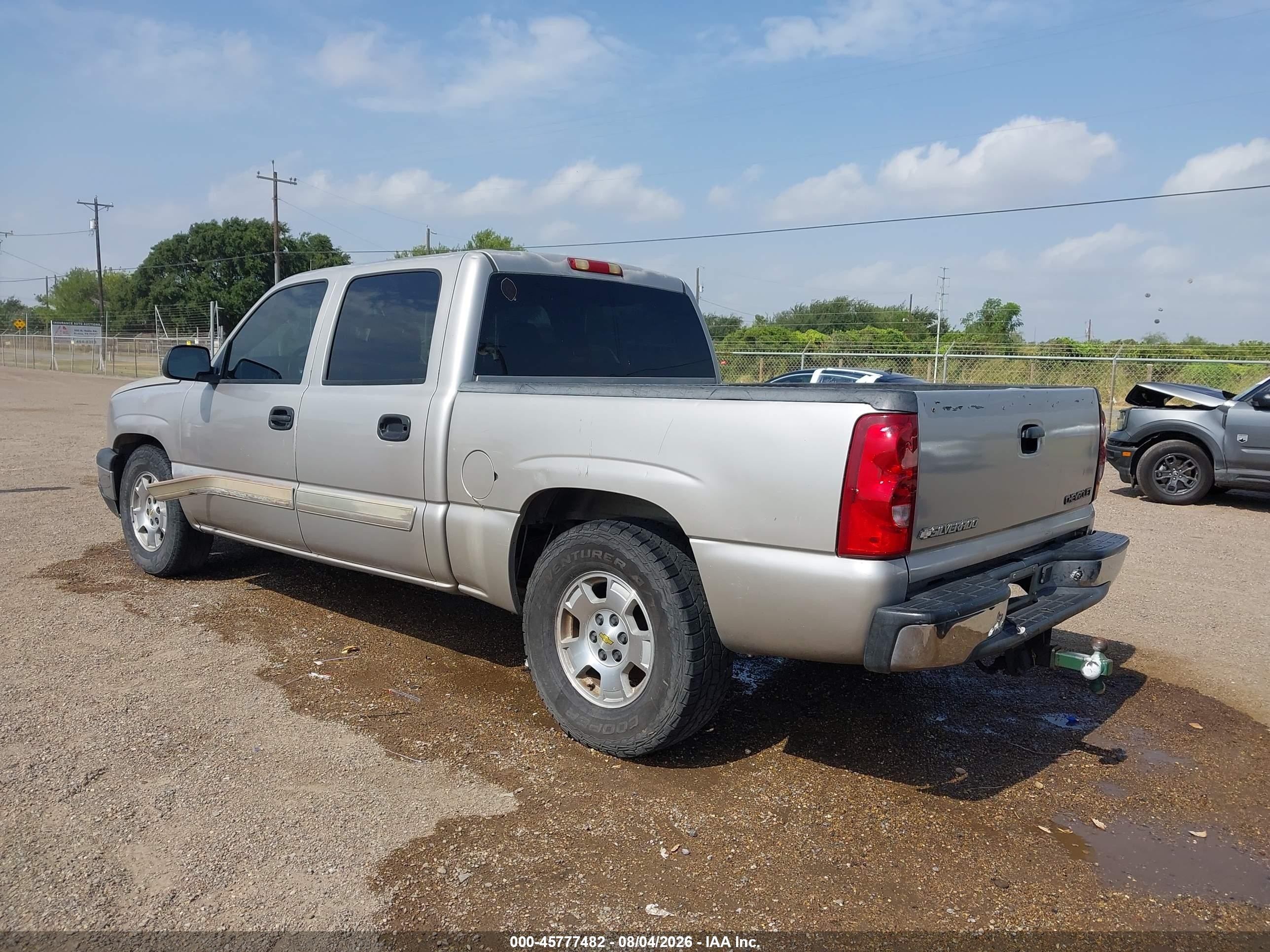 2004 Chevrolet Silverado 1500 Ls Silver vin: 2GCEC13T341336020