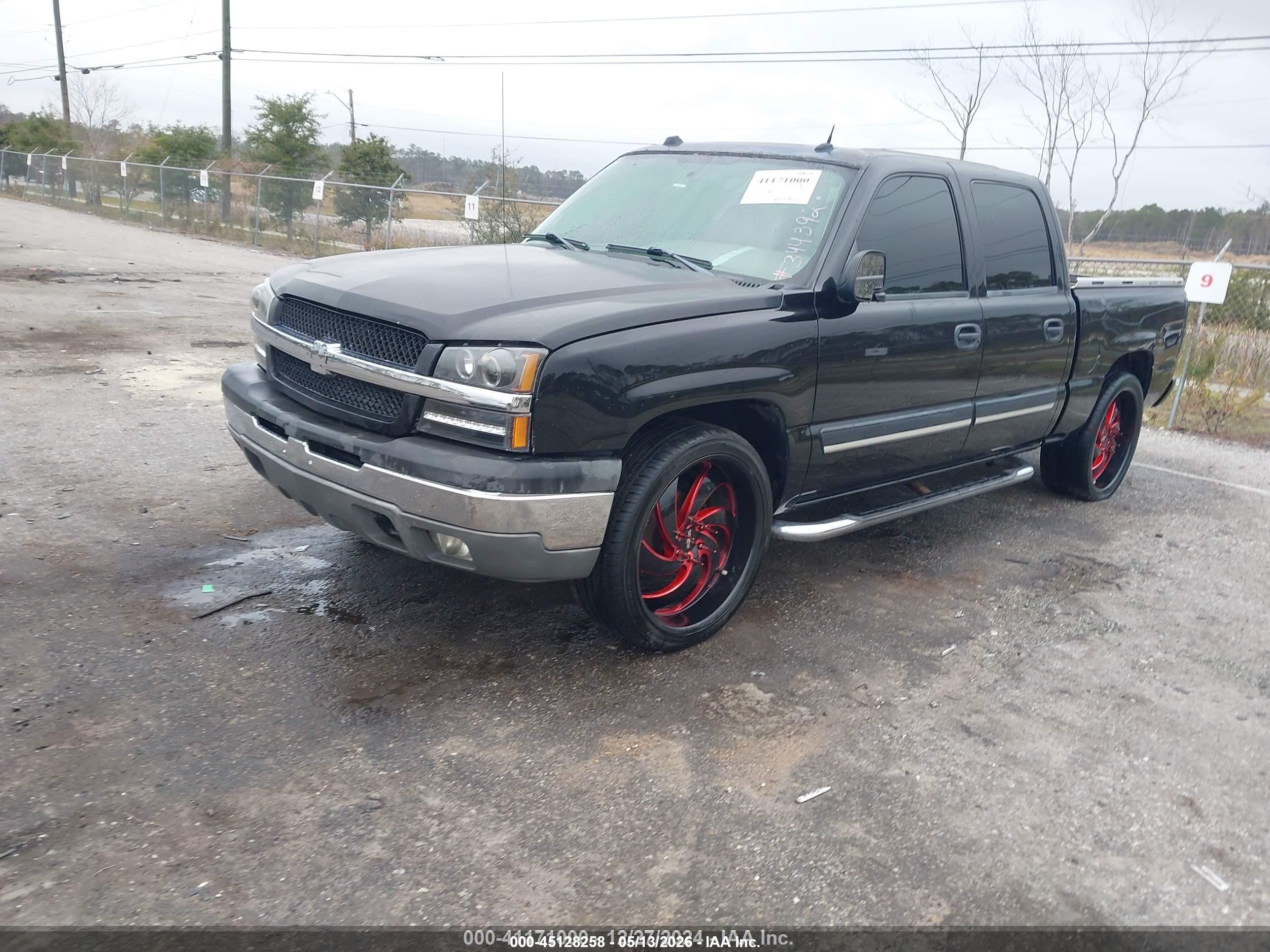 2004 Chevrolet Silverado 1500 Lt Black vin: 2GCEC13T341344392