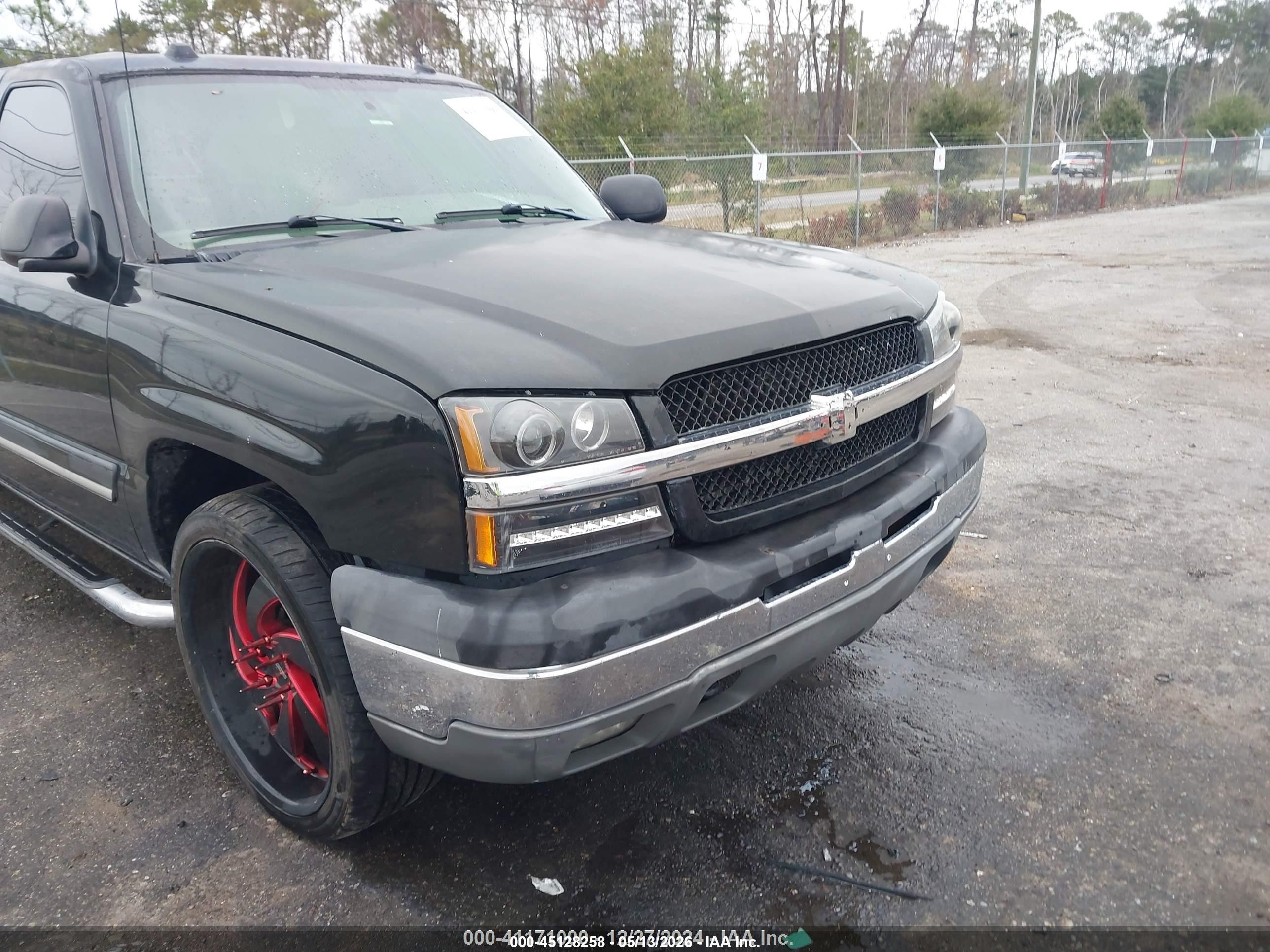 2004 Chevrolet Silverado 1500 Lt Black vin: 2GCEC13T341344392