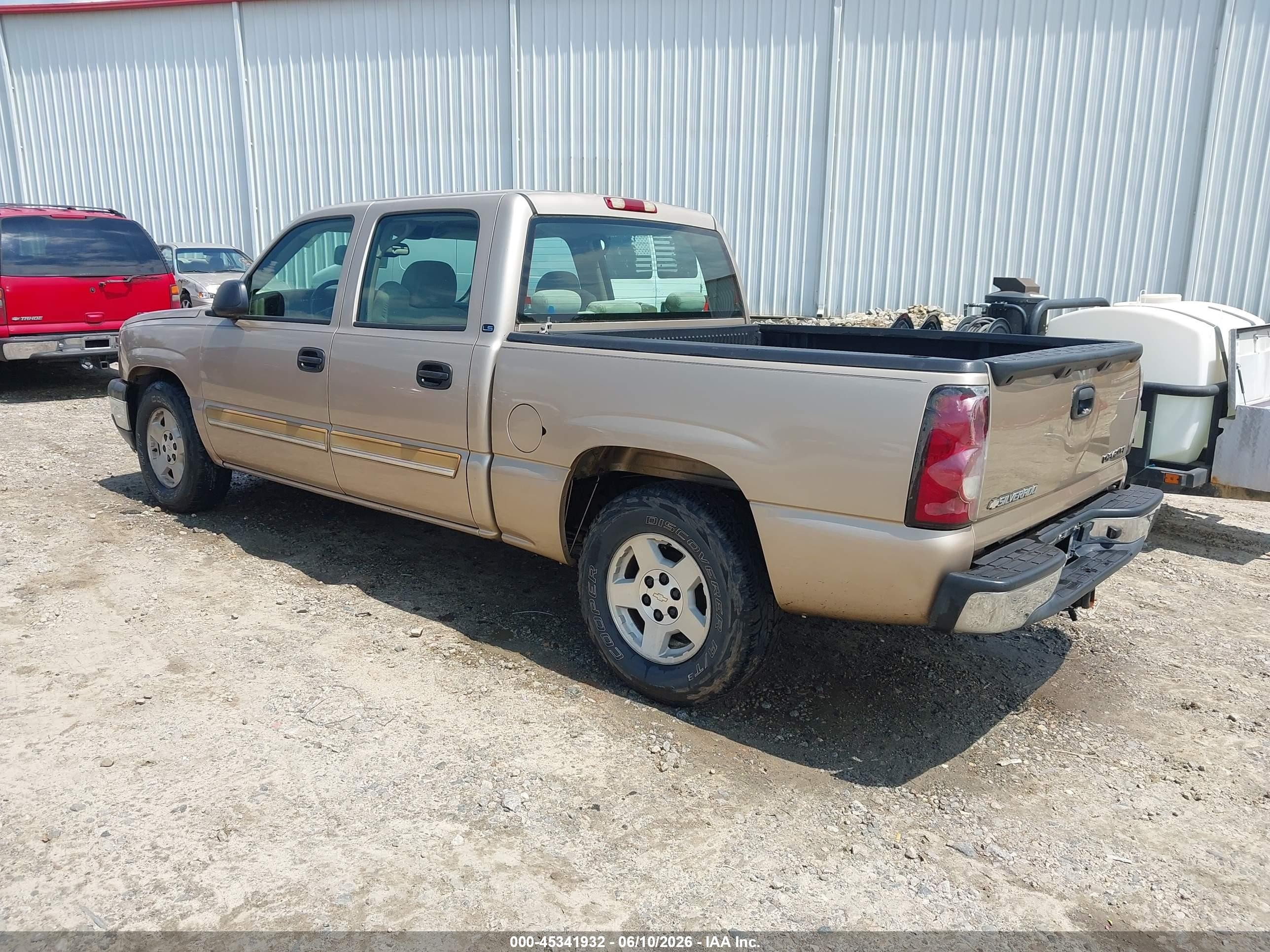 2005 Chevrolet Silverado 1500 Ls Tan vin: 2GCEC13T351124896