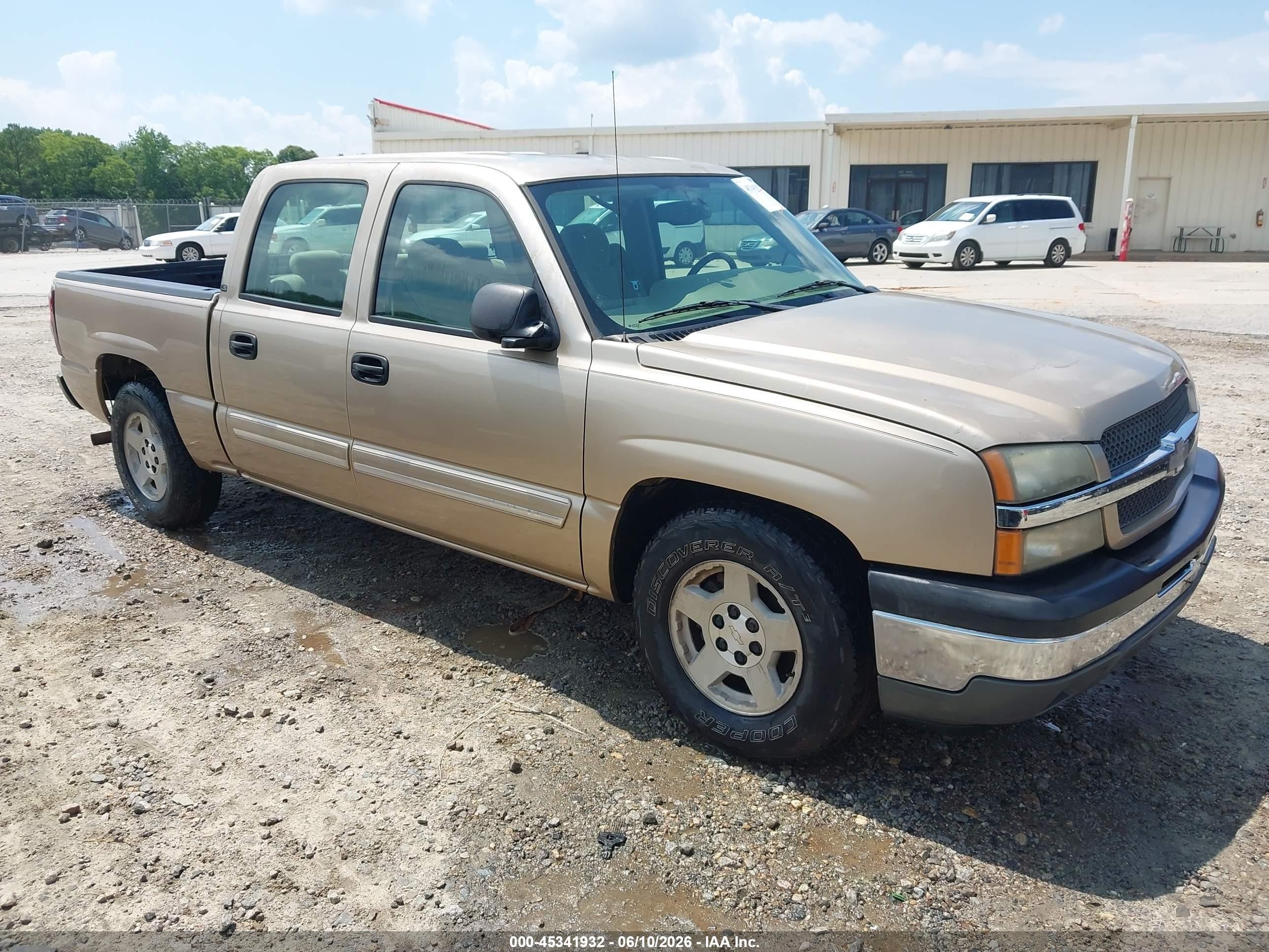 2005 Chevrolet Silverado 1500 Ls Tan vin: 2GCEC13T351124896