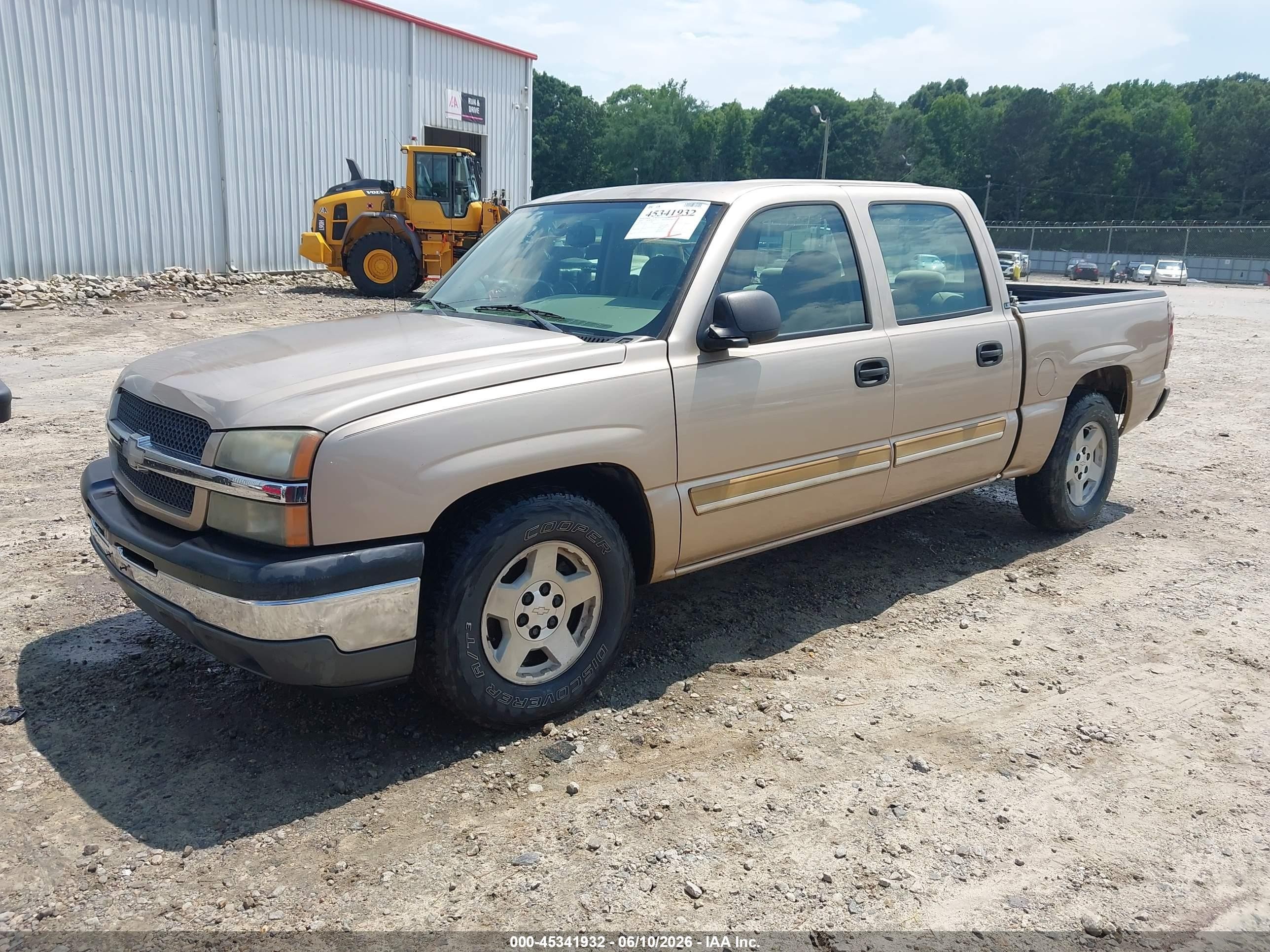 2005 Chevrolet Silverado 1500 Ls Tan vin: 2GCEC13T351124896