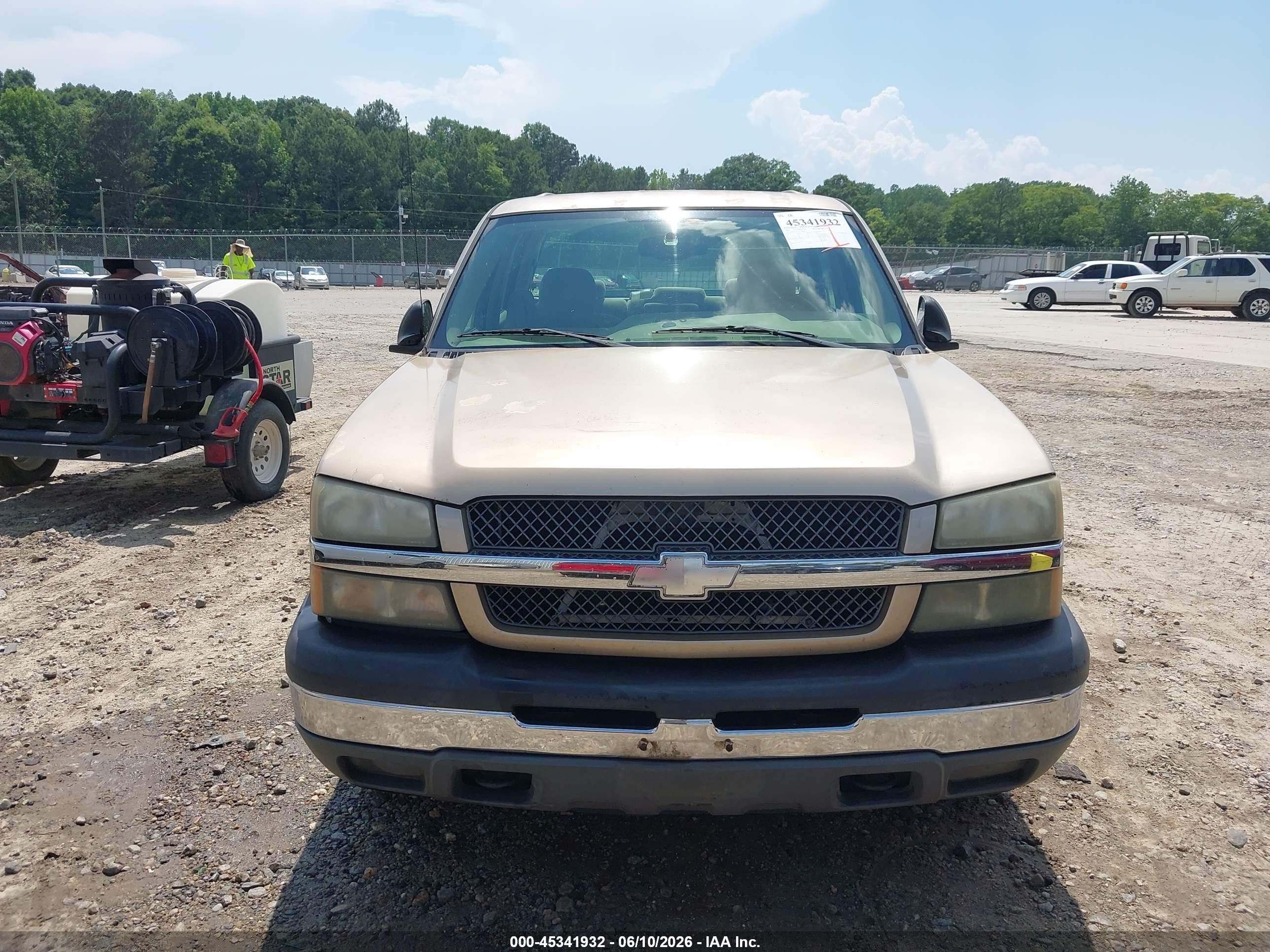 2005 Chevrolet Silverado 1500 Ls Tan vin: 2GCEC13T351124896