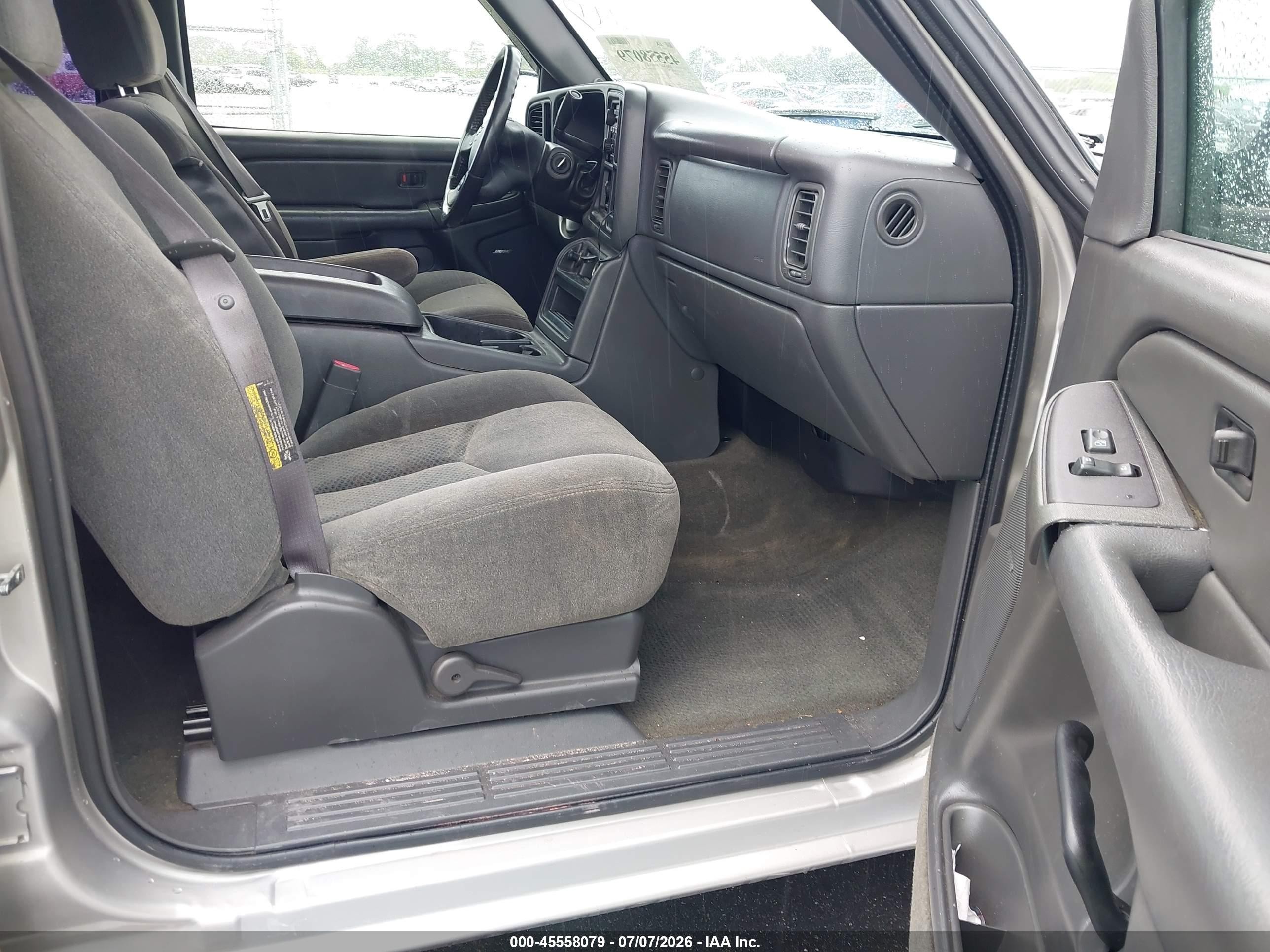 2005 Chevrolet Silverado 1500 Ls Silver vin: 2GCEC13T351270585