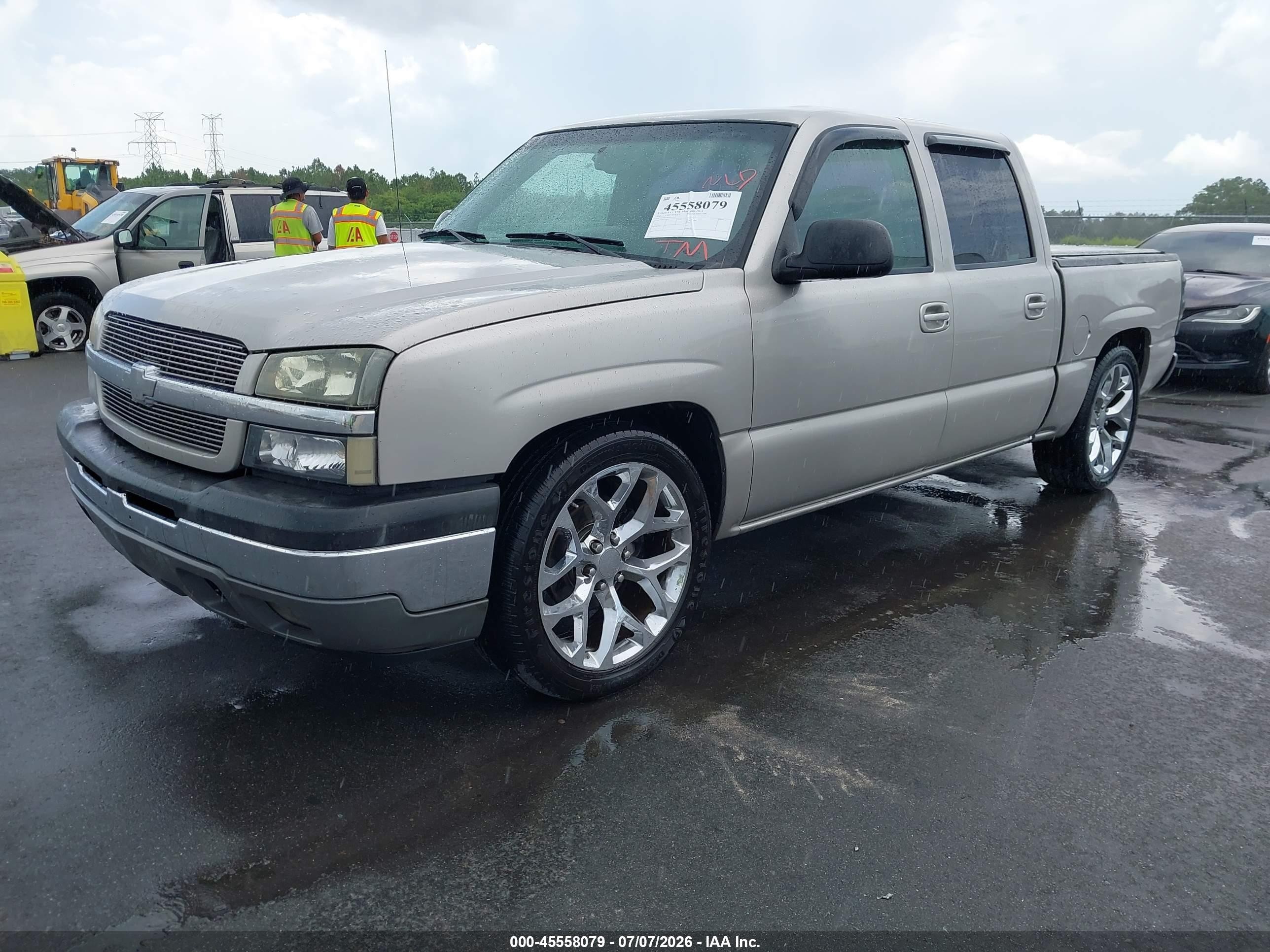 2005 Chevrolet Silverado 1500 Ls Silver vin: 2GCEC13T351270585