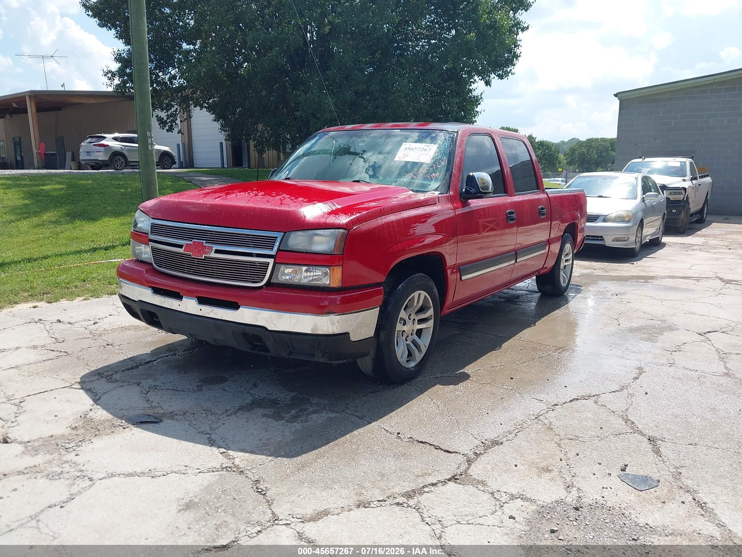 2006 Chevrolet Silverado 1500 Lt1 Red vin: 2GCEC13T361132658