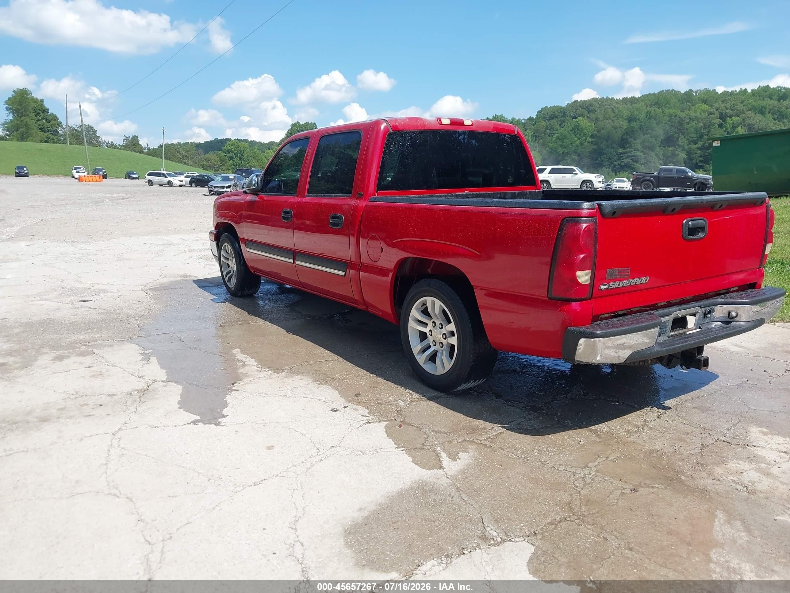 2006 Chevrolet Silverado 1500 Lt1 Red vin: 2GCEC13T361132658