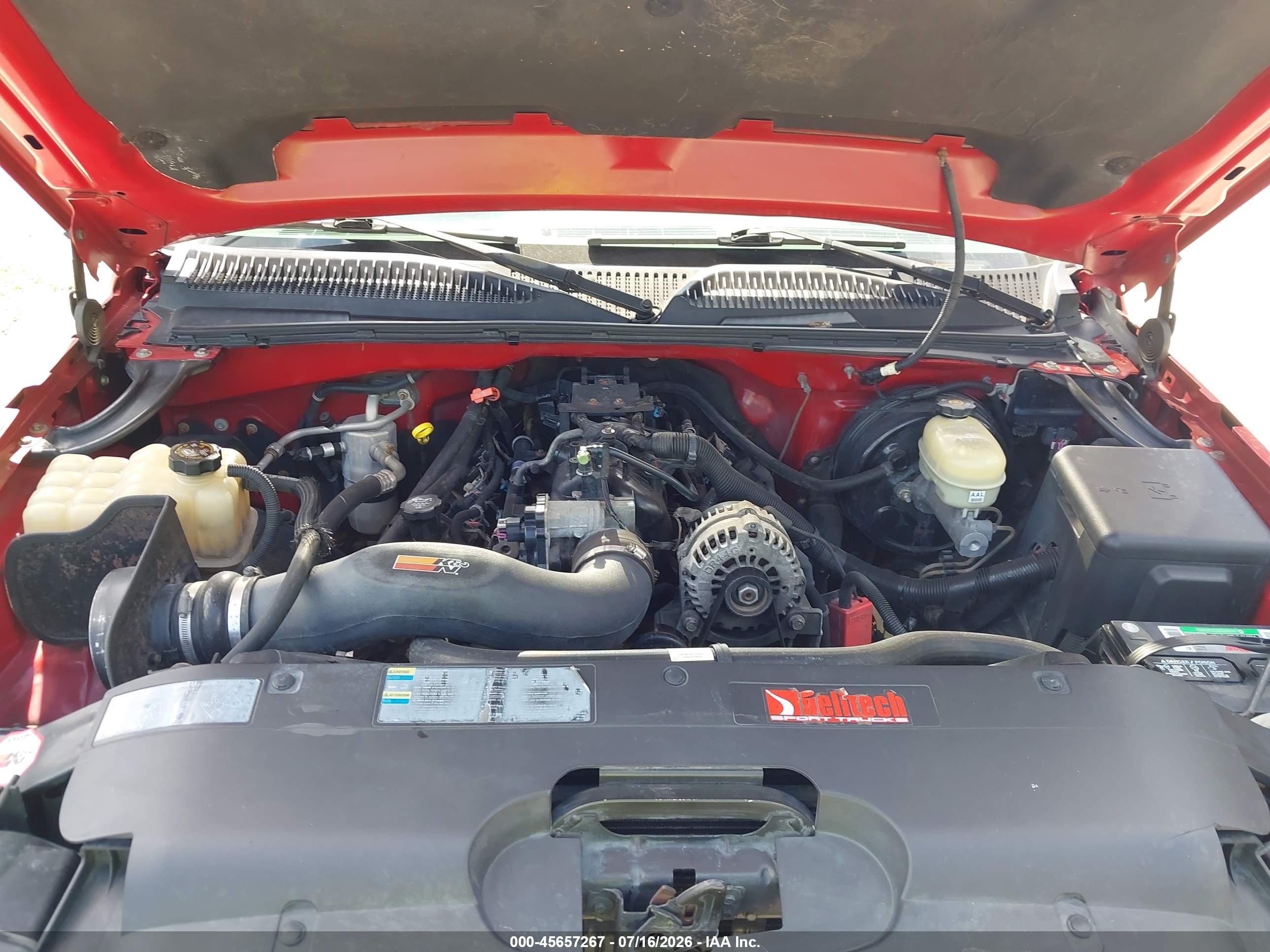 2006 Chevrolet Silverado 1500 Lt1 Red vin: 2GCEC13T361132658