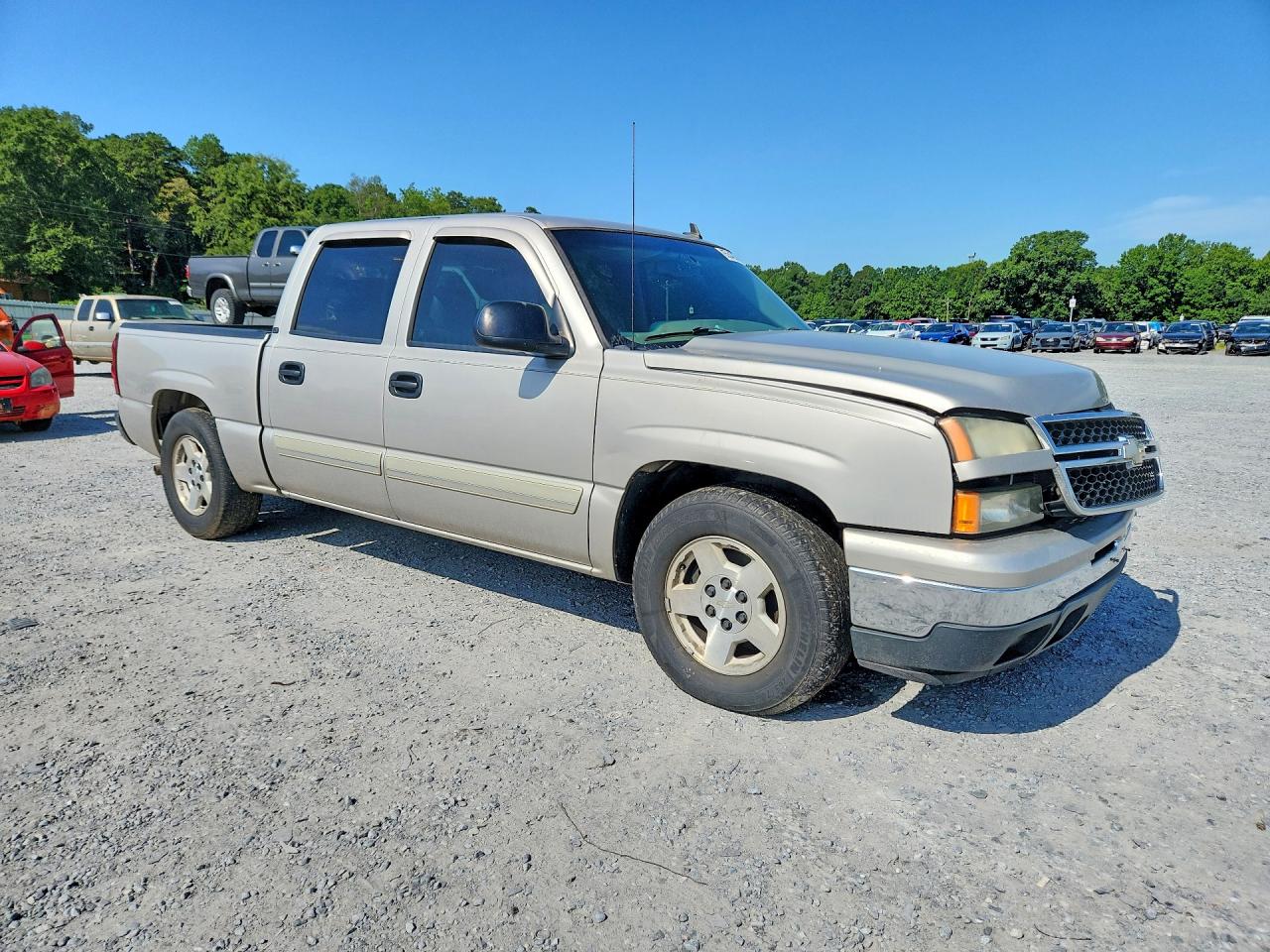 2006 Chevrolet Silverado C1500 Silver vin: 2GCEC13T361232047