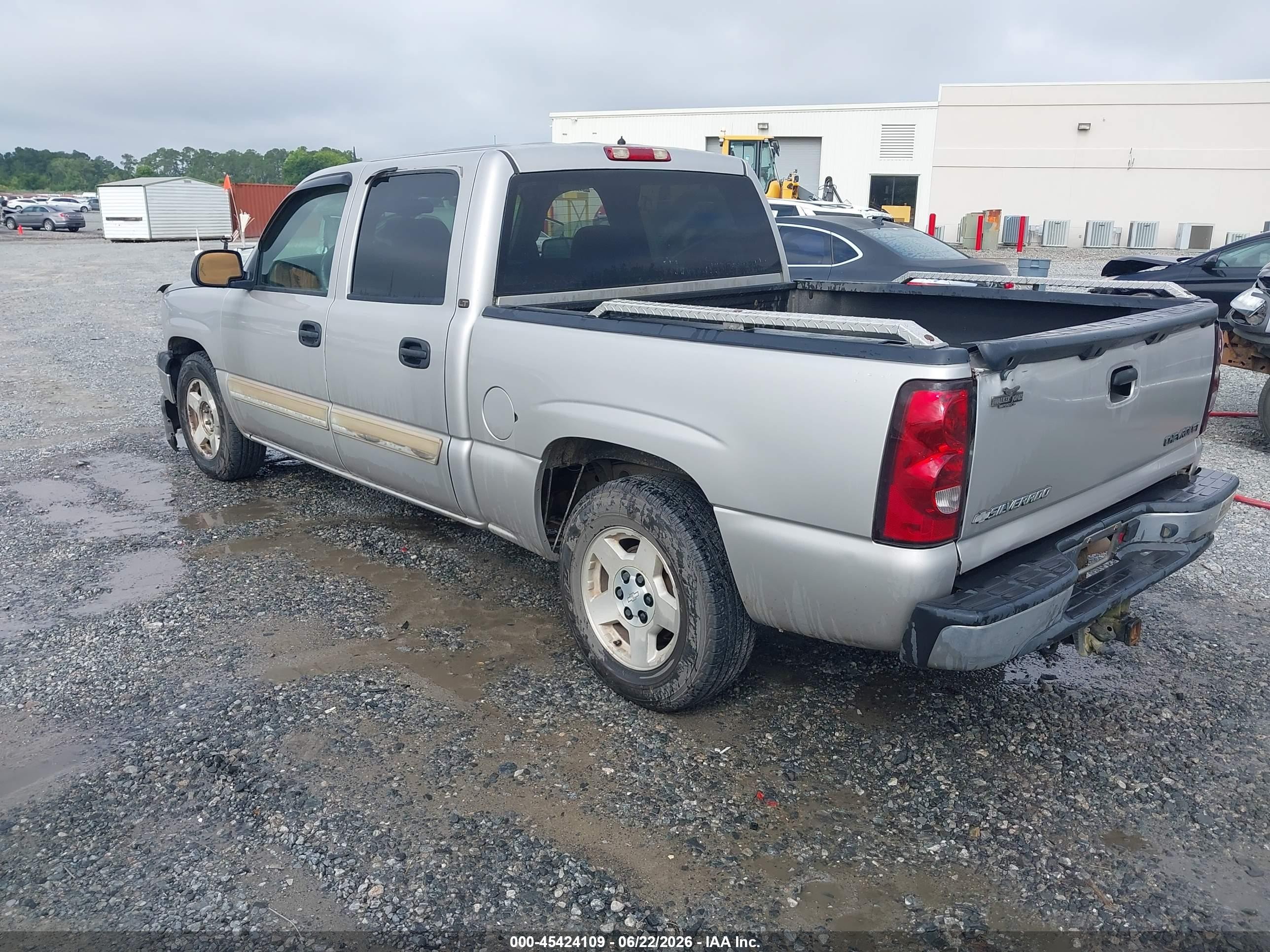 2005 Chevrolet Silverado 1500 Lt Gray vin: 2GCEC13T451310219