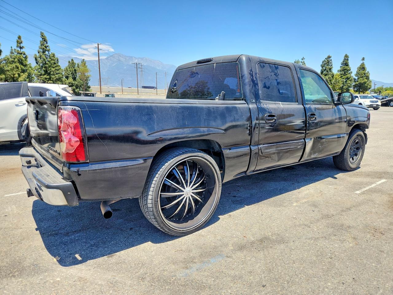 2005 Chevrolet Silverado C1500 Black vin: 2GCEC13T451374972