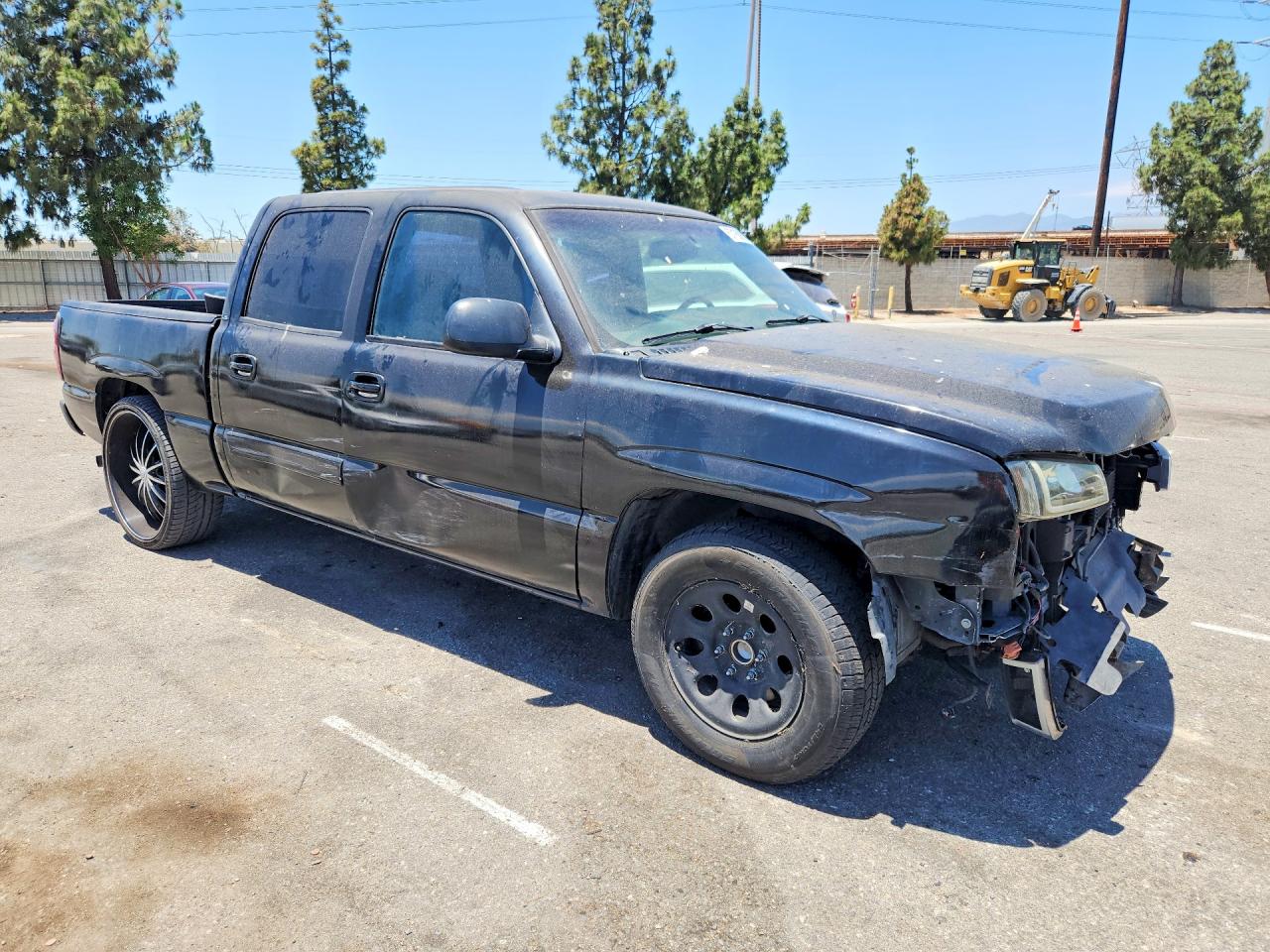 2005 Chevrolet Silverado C1500 Black vin: 2GCEC13T451374972