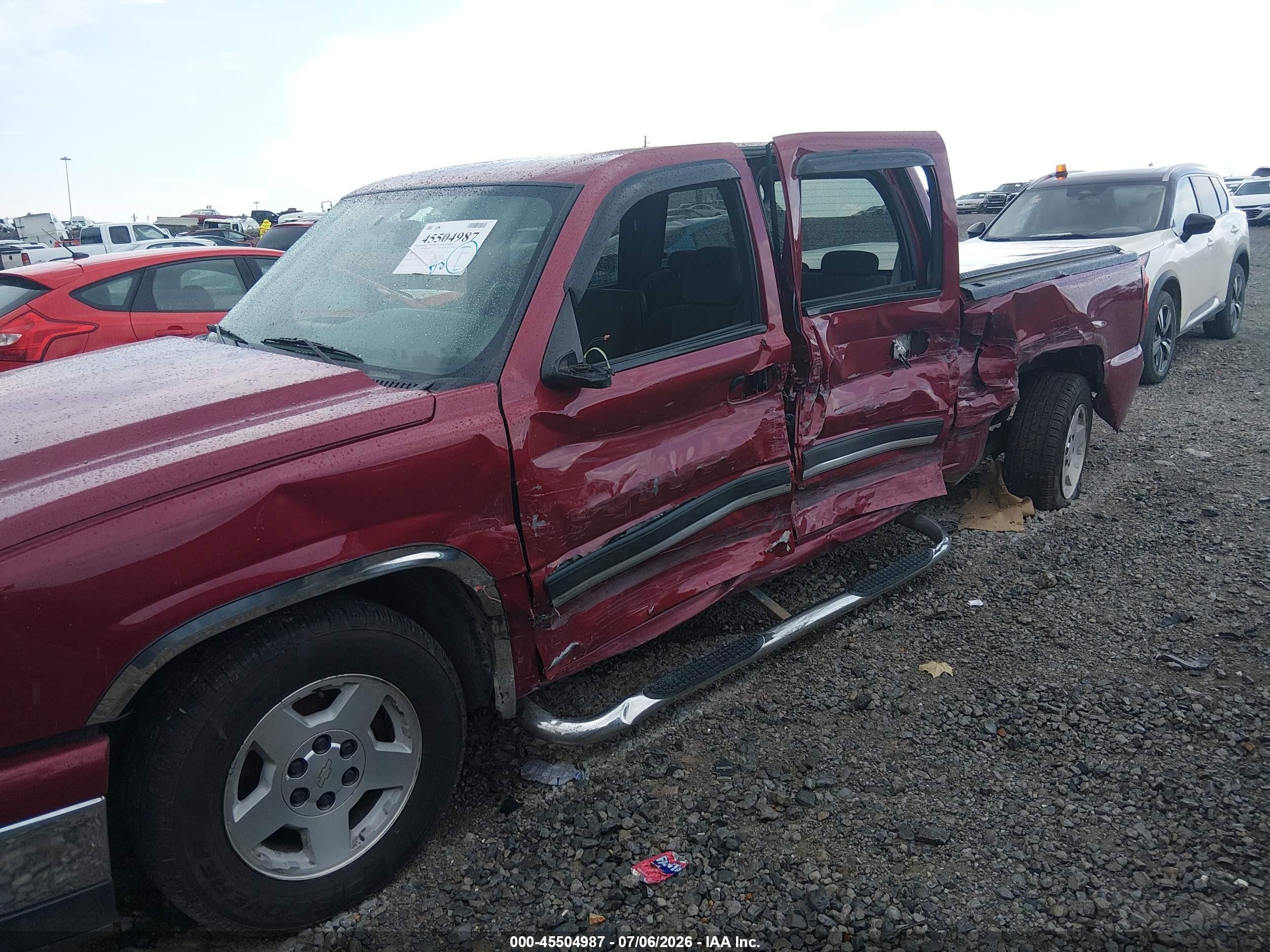 2006 Chevrolet Silverado 1500 Lt1 Maroon vin: 2GCEC13T461188995