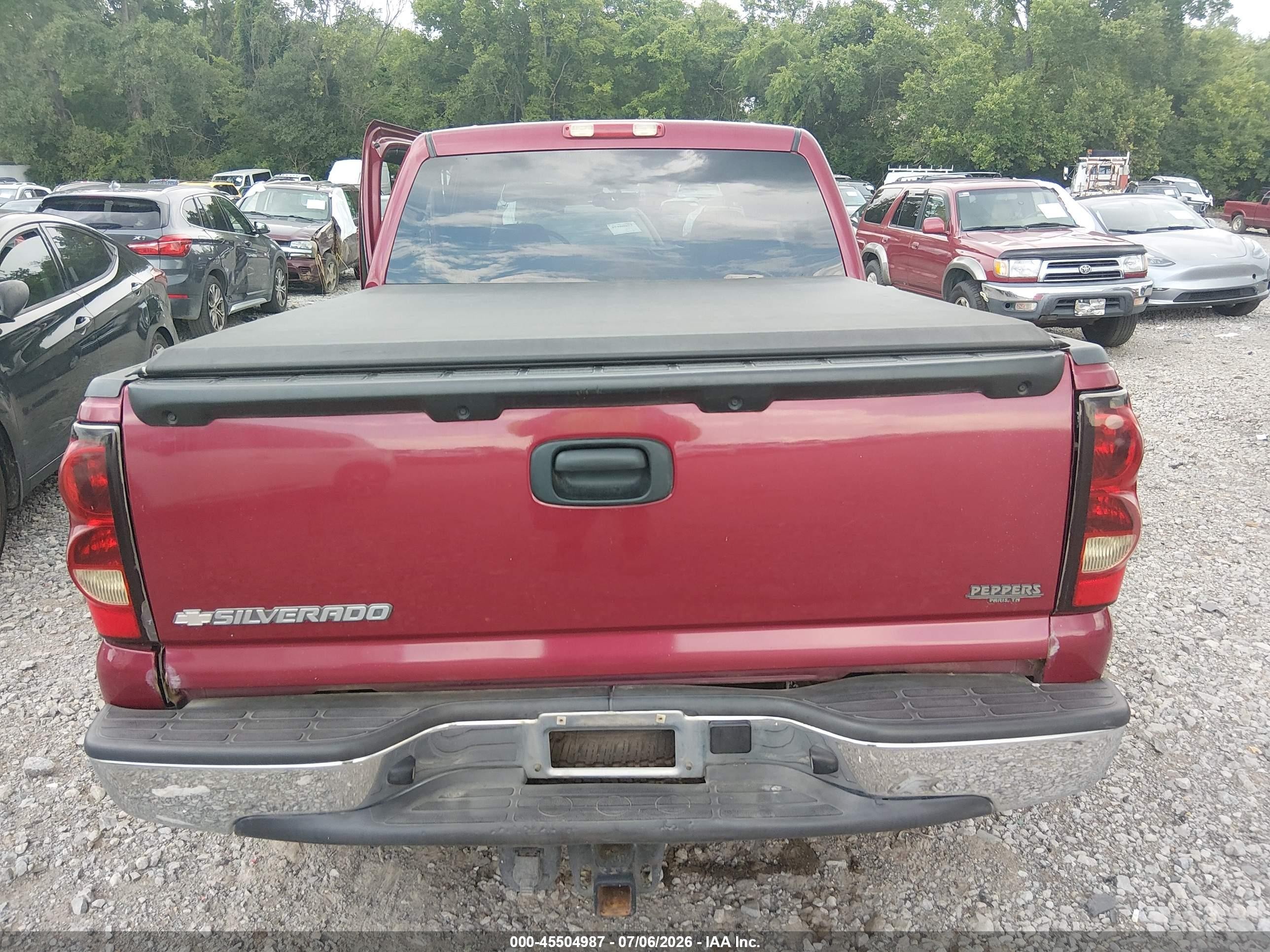 2006 Chevrolet Silverado 1500 Lt1 Maroon vin: 2GCEC13T461188995