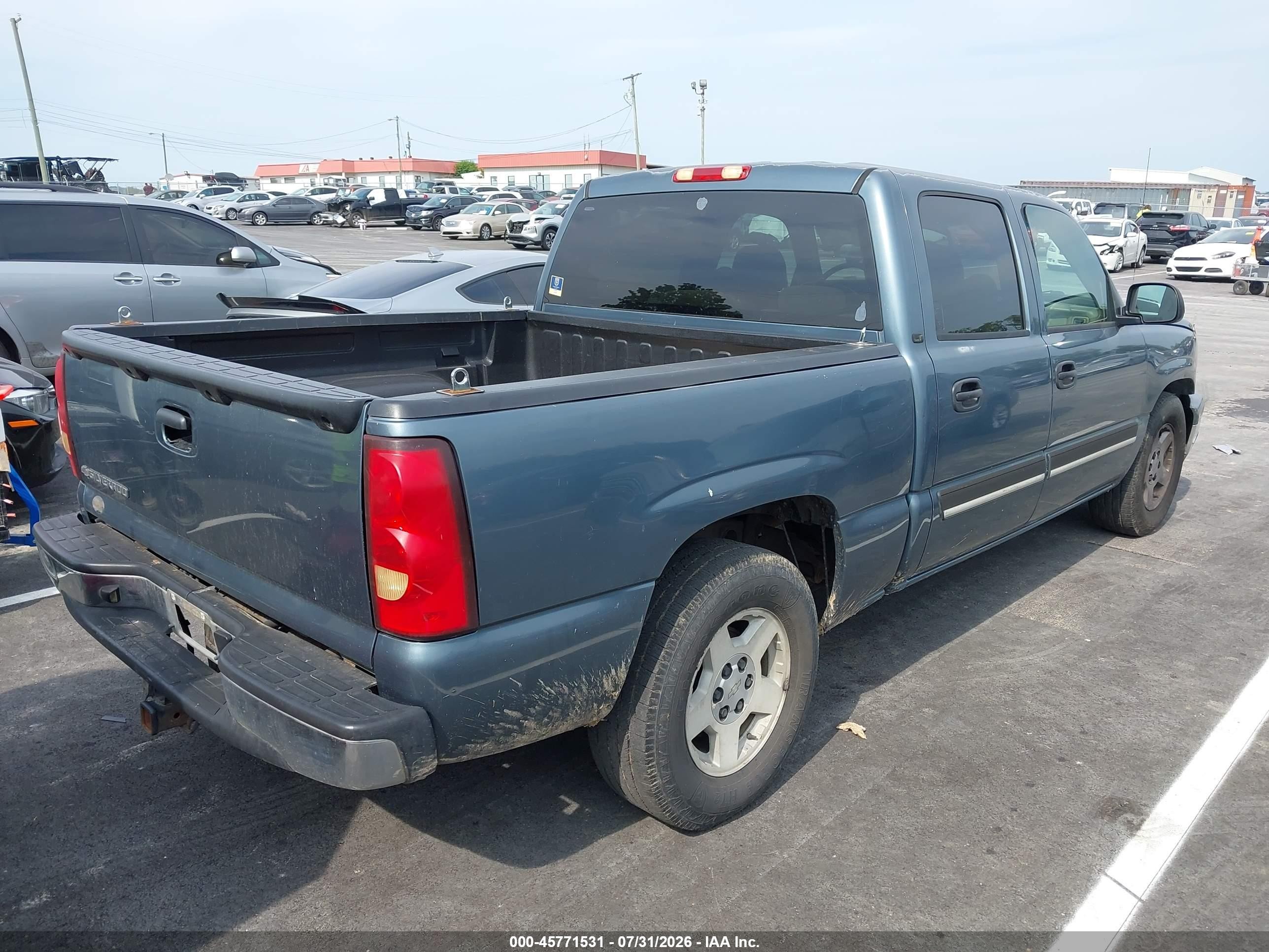 2006 Chevrolet Silverado 1500 Lt1 Blue vin: 2GCEC13T461228282