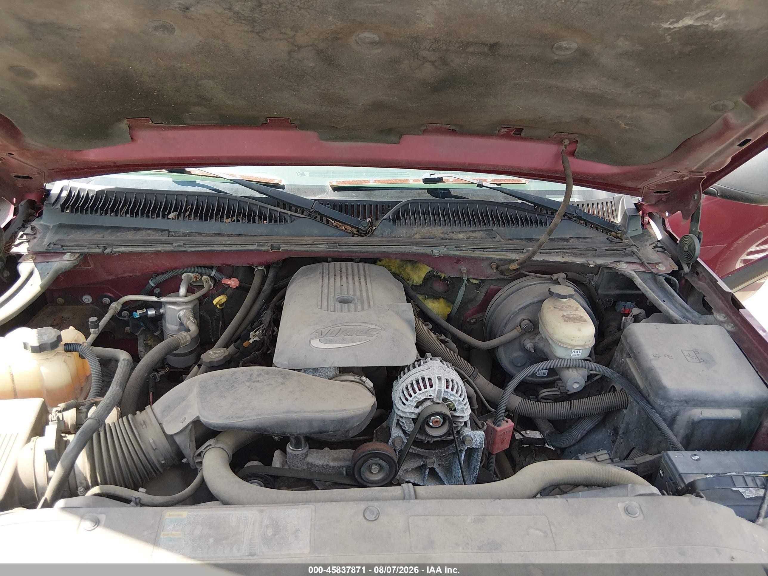 2005 Chevrolet Silverado 1500 Ls Maroon vin: 2GCEC13T551170214