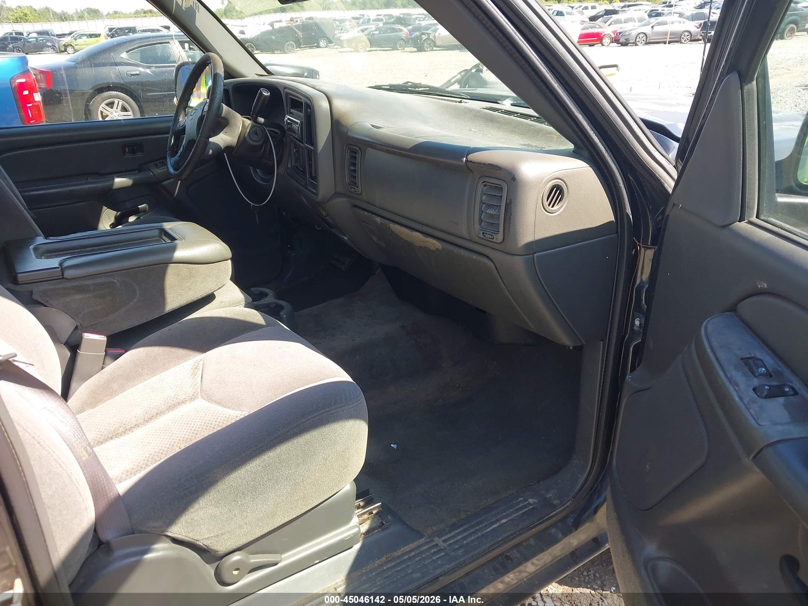 2005 Chevrolet Silverado 1500 Ls Gray vin: 2GCEC13T551244991