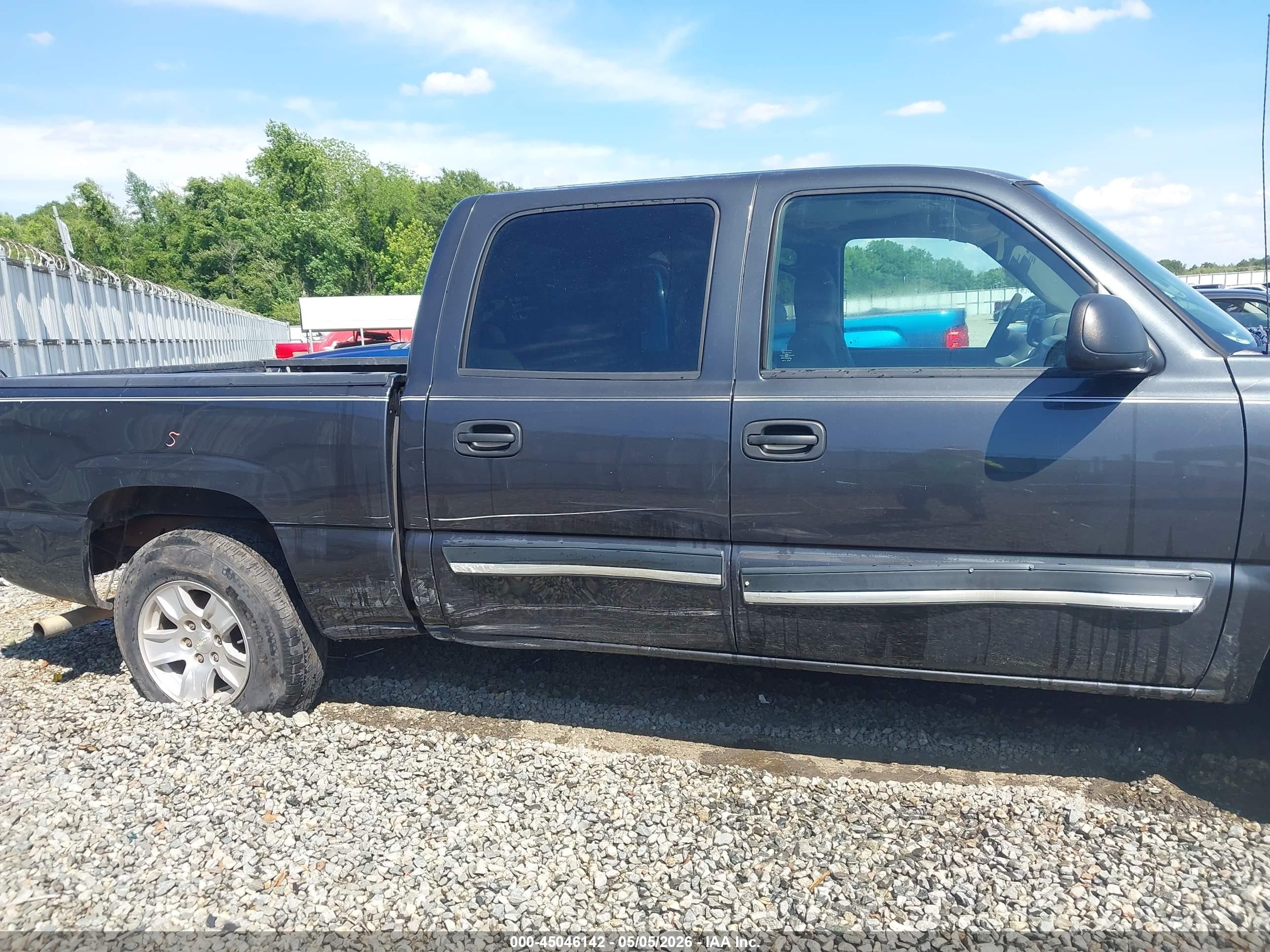 2005 Chevrolet Silverado 1500 Ls Gray vin: 2GCEC13T551244991