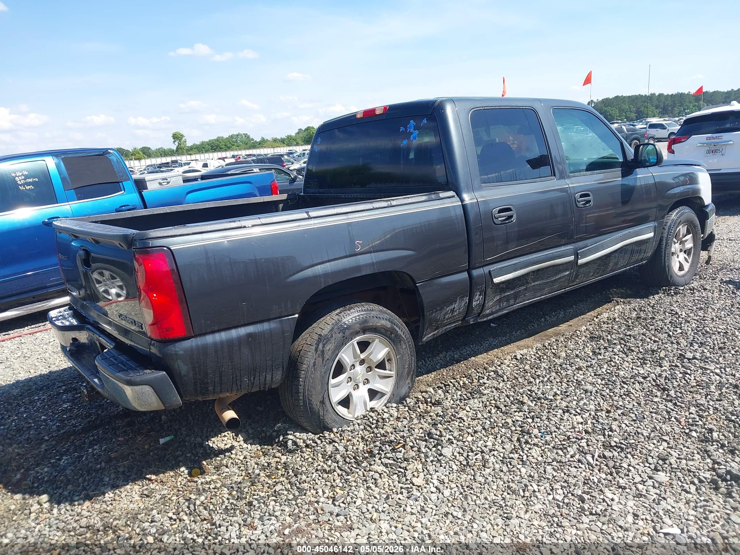 2005 Chevrolet Silverado 1500 Ls Gray vin: 2GCEC13T551244991
