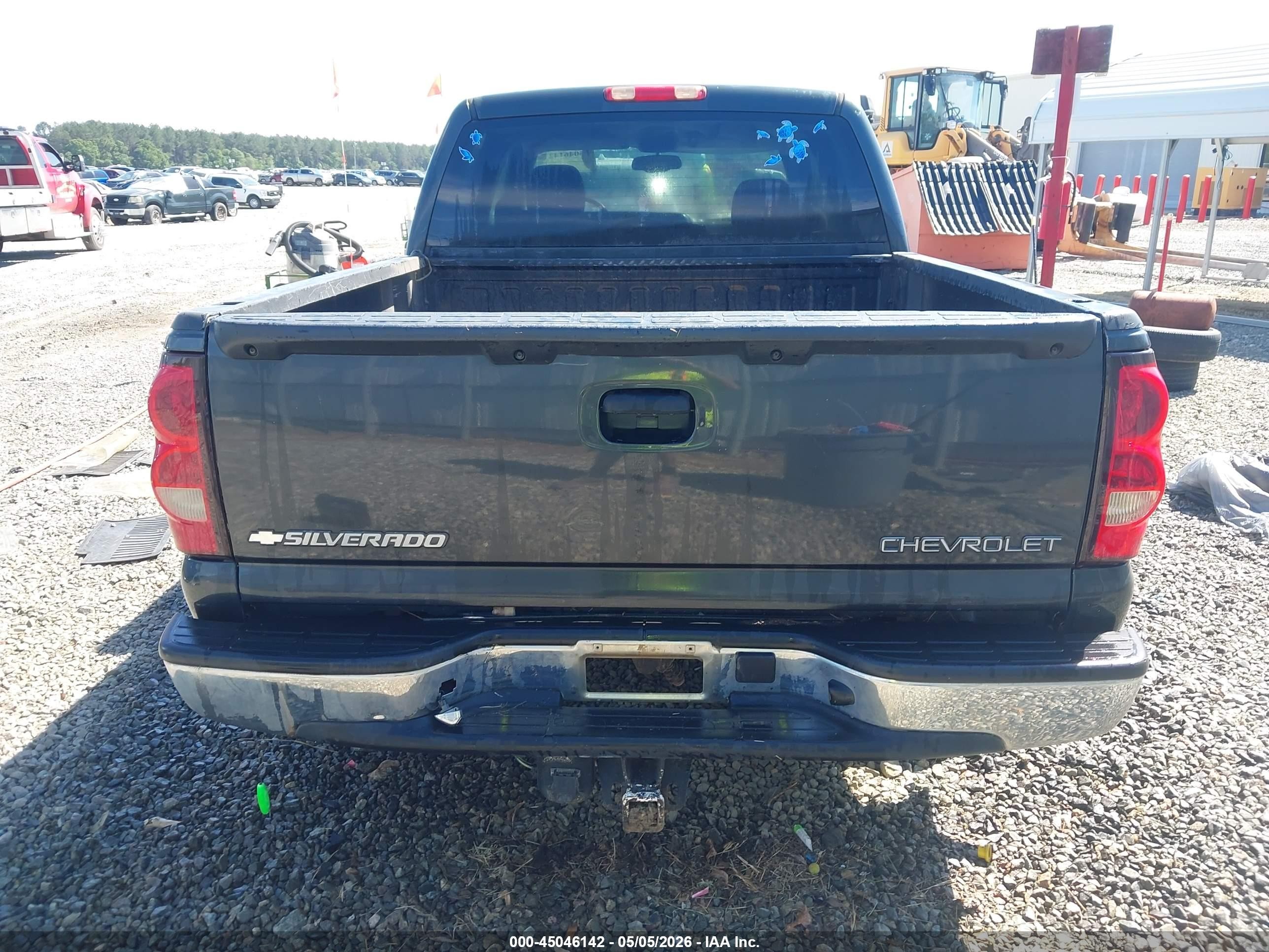 2005 Chevrolet Silverado 1500 Ls Gray vin: 2GCEC13T551244991