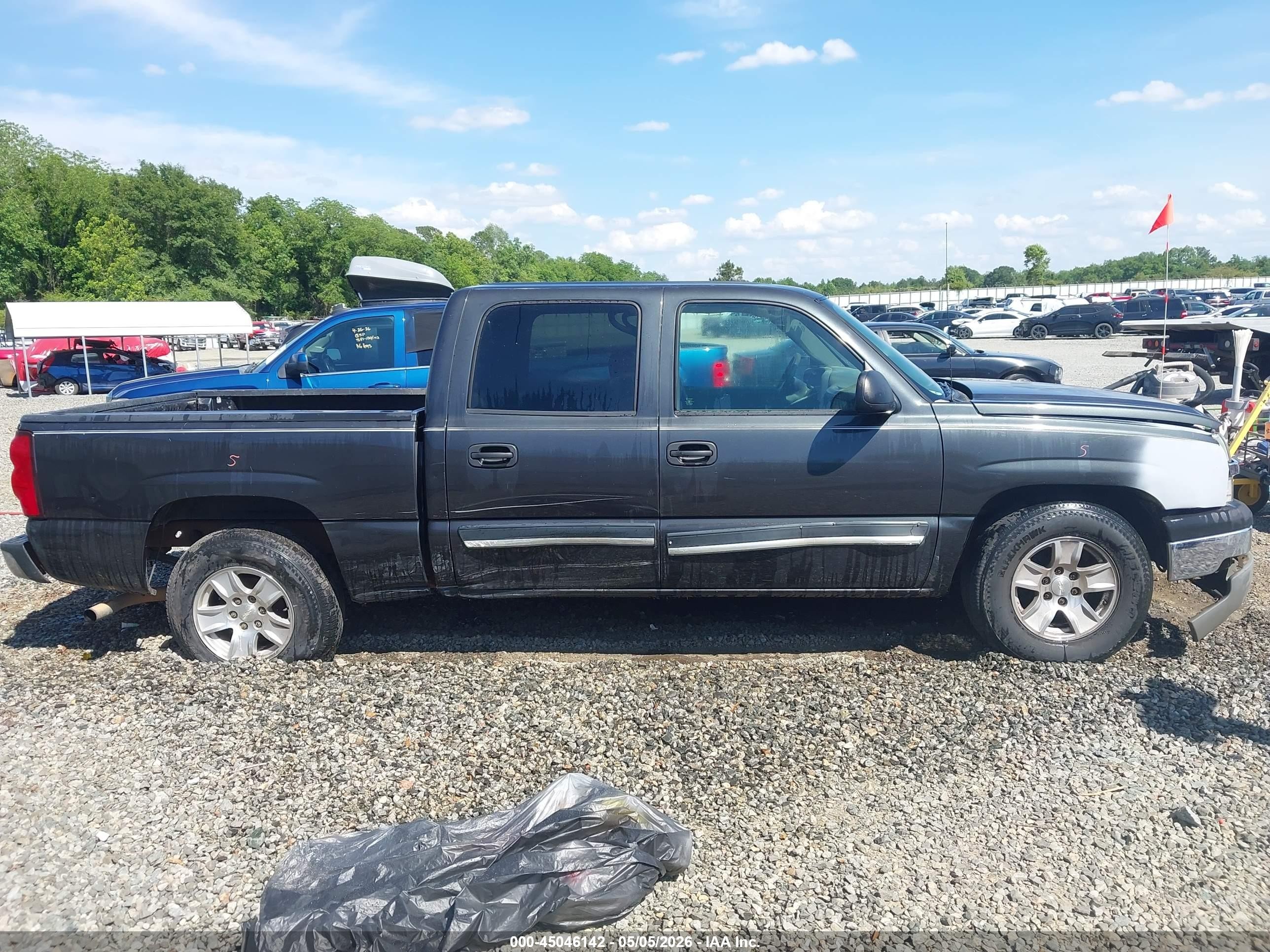 2005 Chevrolet Silverado 1500 Ls Gray vin: 2GCEC13T551244991