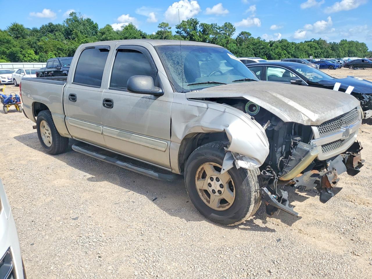 2005 Chevrolet Silverado C1500 Silver vin: 2GCEC13T551288733