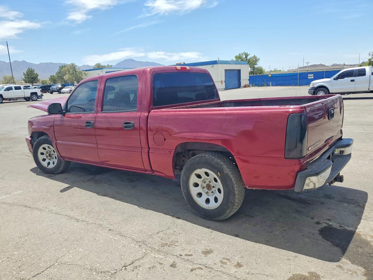 2006 Chevrolet Silverado C1500 Burgundy vin: 2GCEC13T561141913