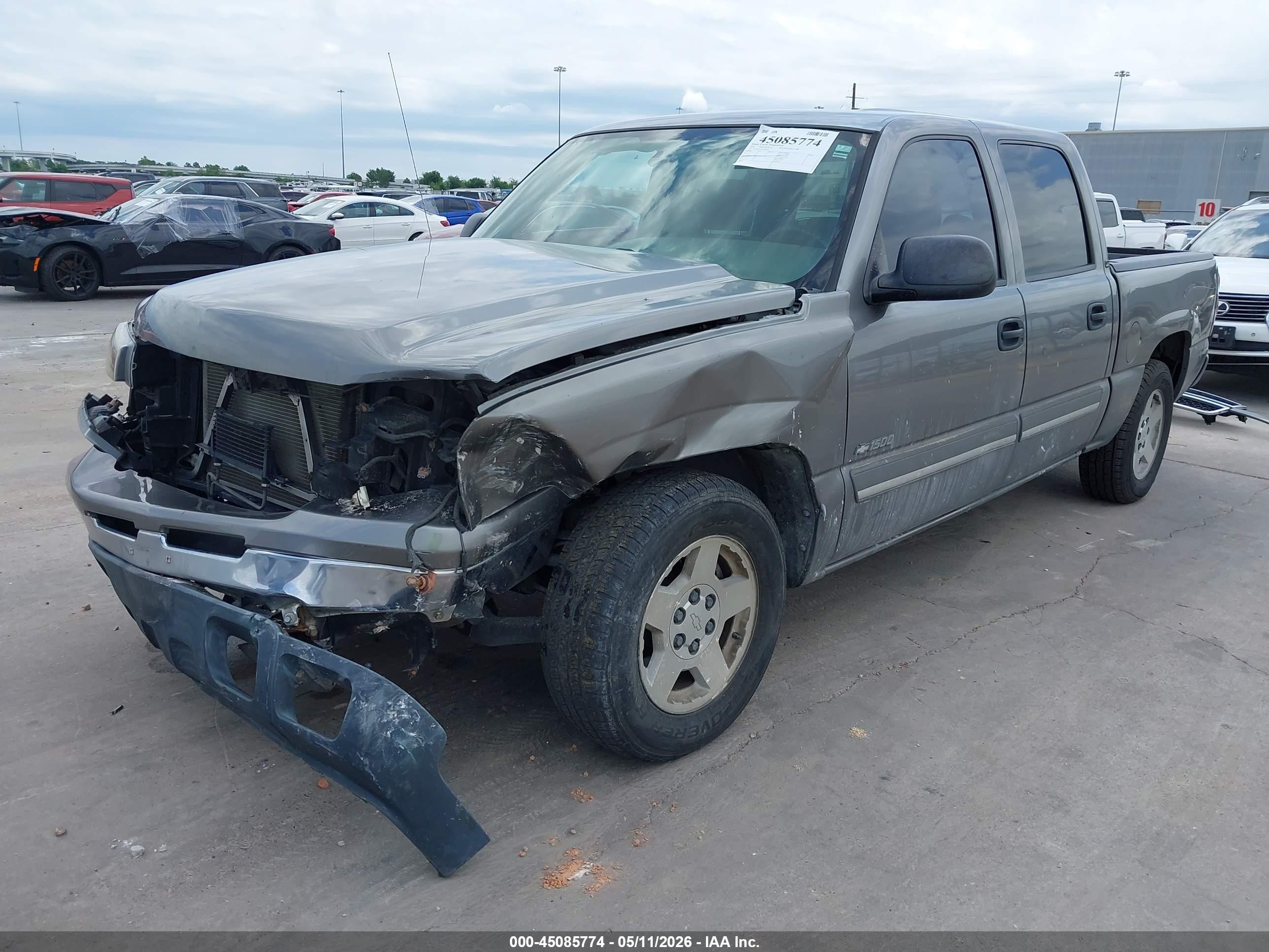 2006 Chevrolet Silverado 1500 Lt2 Gray vin: 2GCEC13T561206470