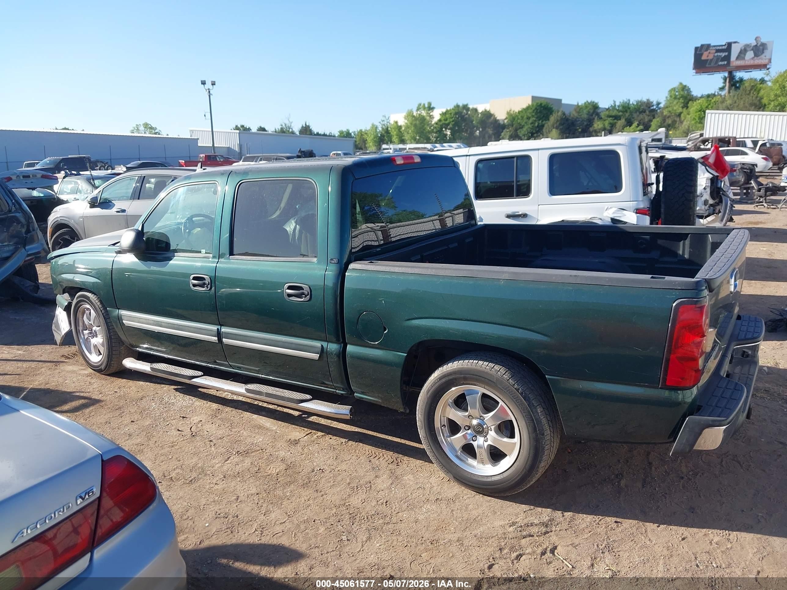 2006 Chevrolet Silverado 1500 Lt2 Green vin: 2GCEC13T561230865