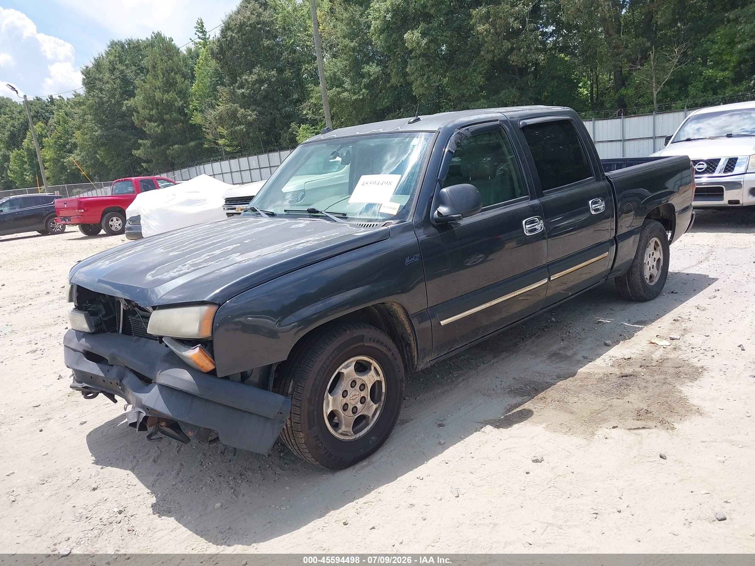 2004 Chevrolet Silverado 1500 Lt Dark Blue vin: 2GCEC13T641409767