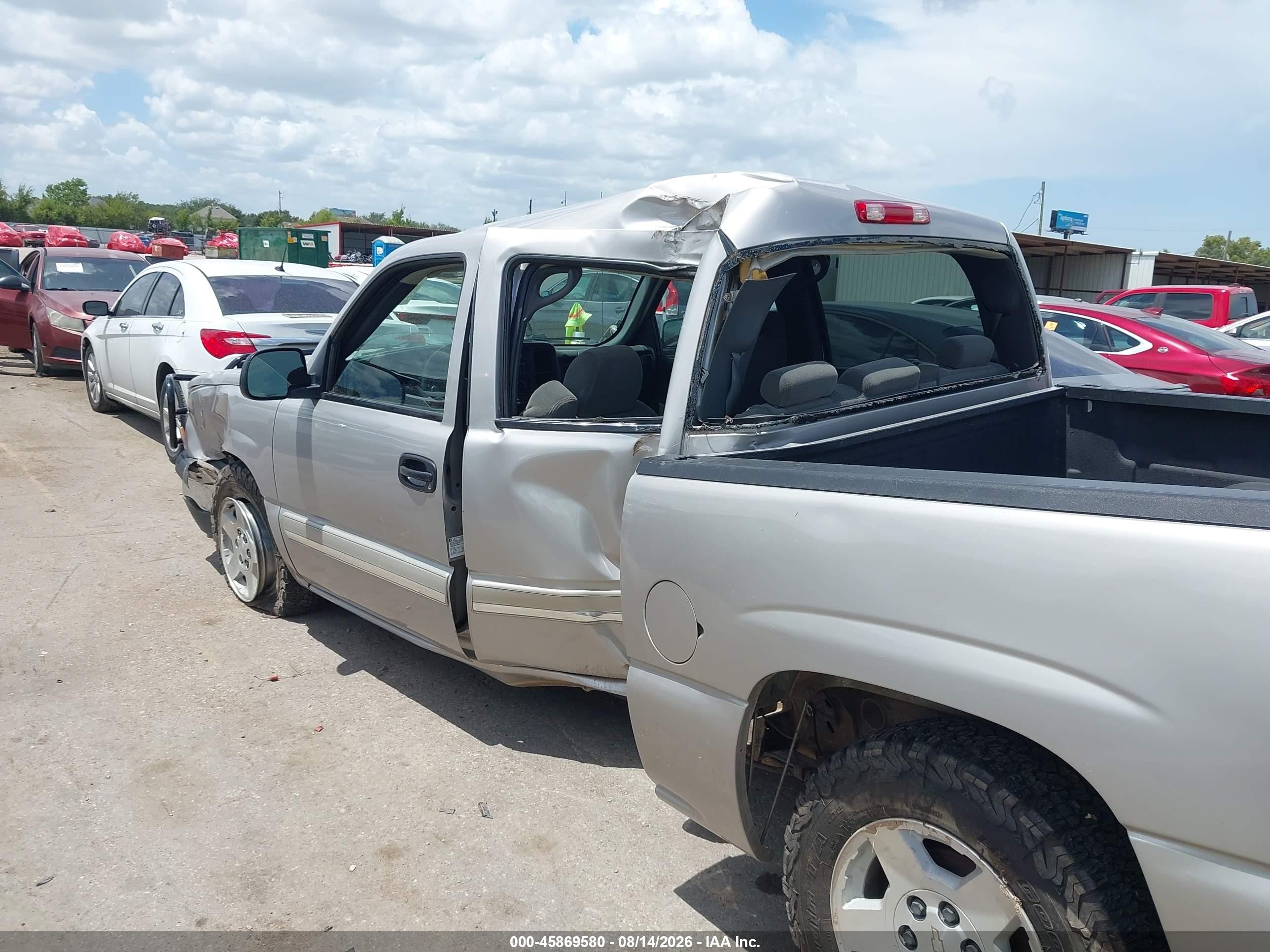 2005 Chevrolet Silverado 1500 Ls Beige vin: 2GCEC13T651103976