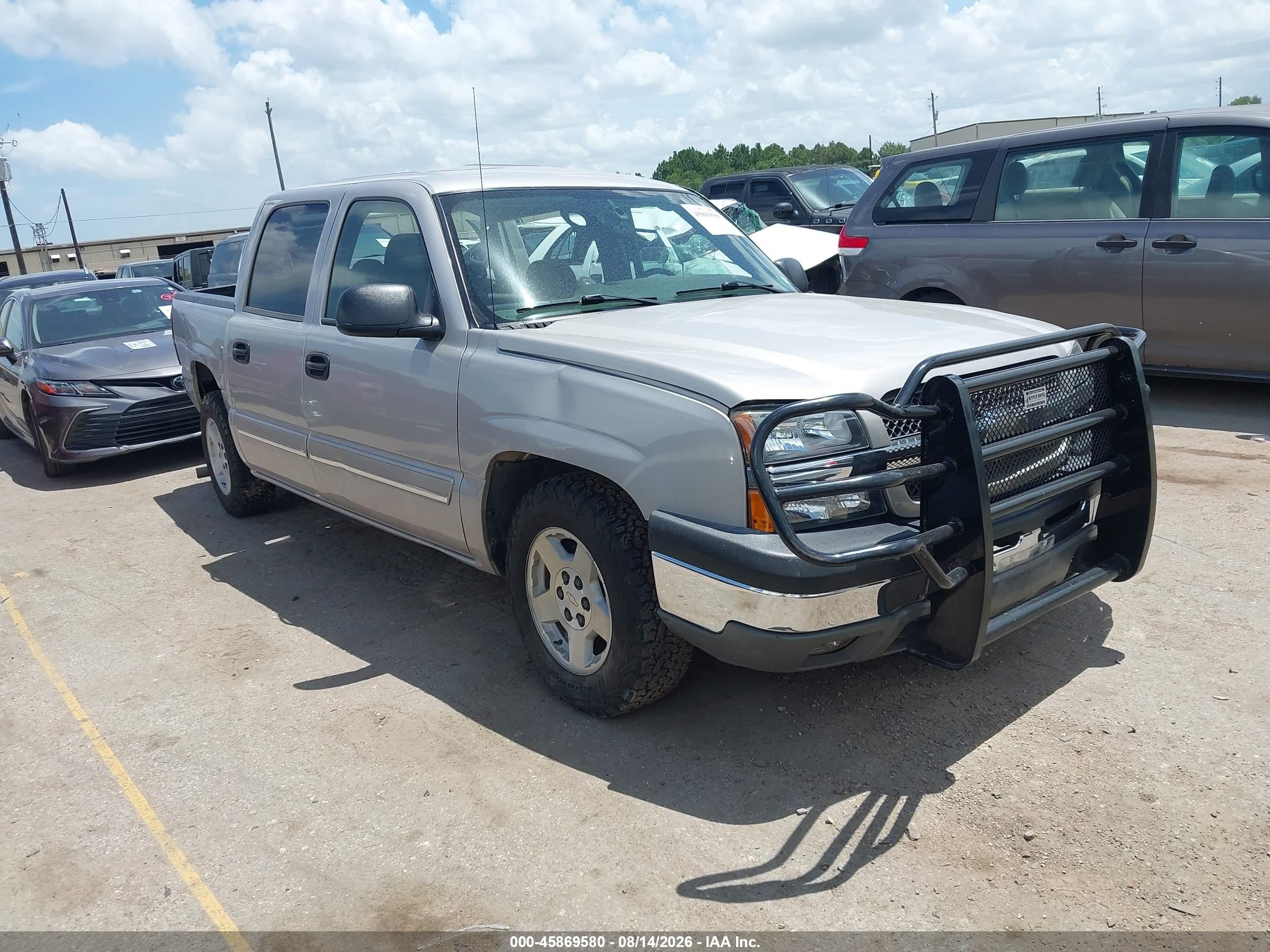 2005 Chevrolet Silverado 1500 Ls Beige vin: 2GCEC13T651103976