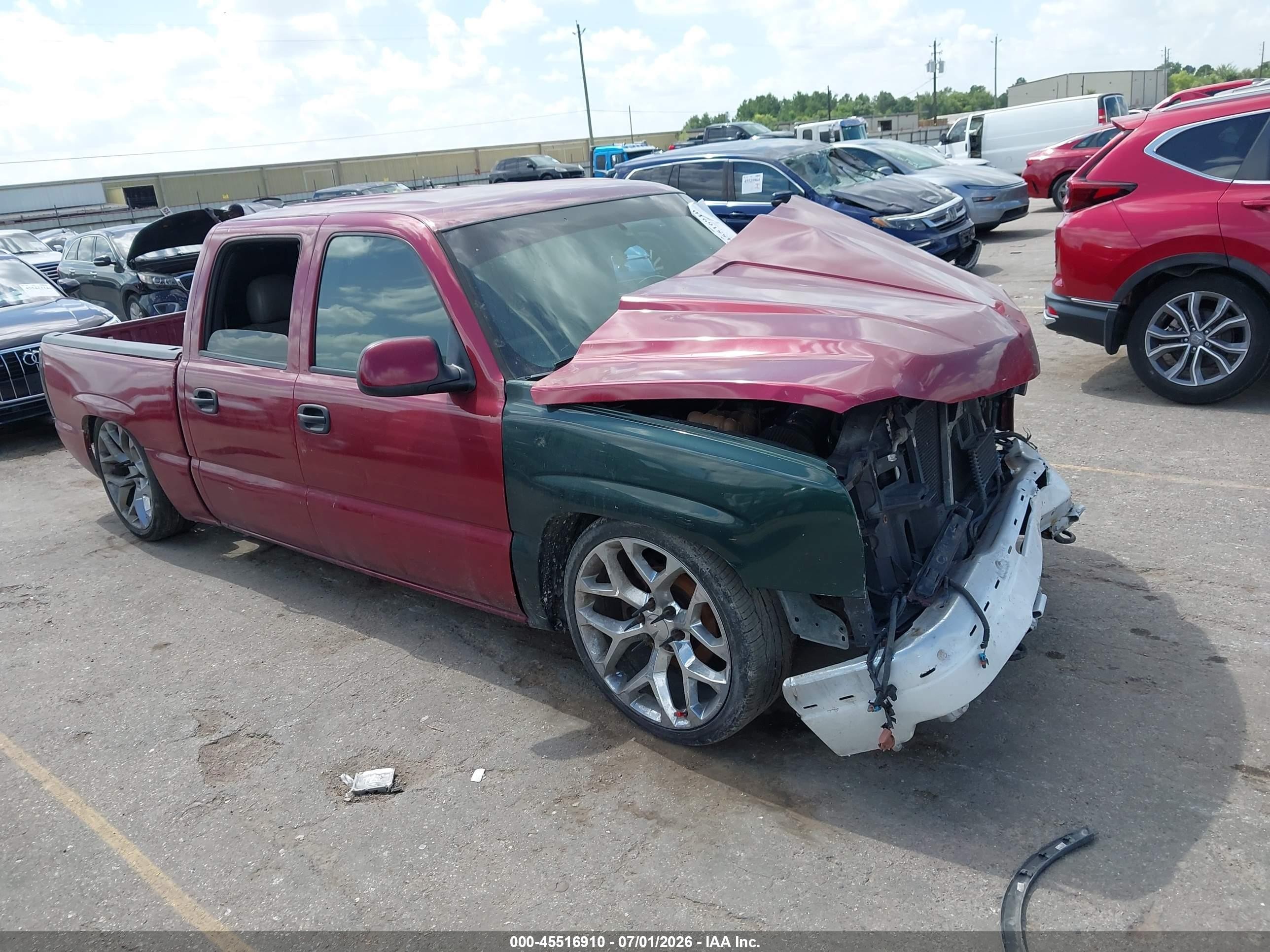 2005 Chevrolet Silverado 1500 Ls Red vin: 2GCEC13T651372351