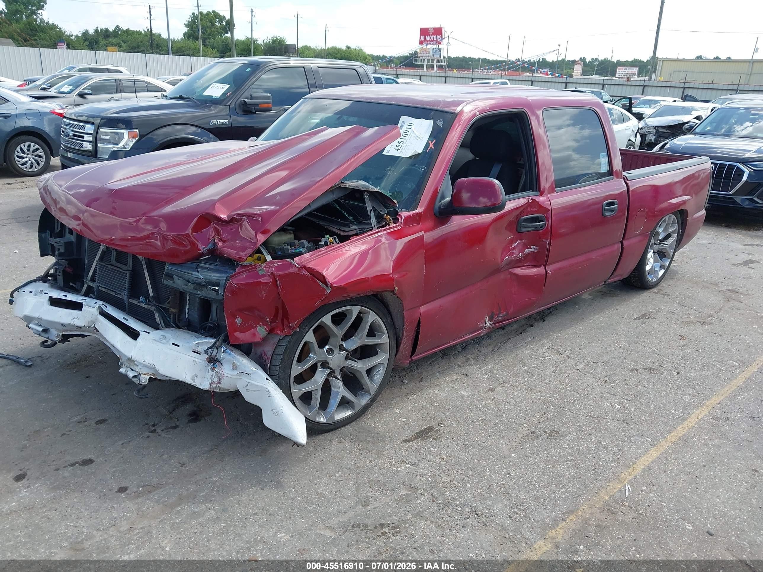 2005 Chevrolet Silverado 1500 Ls Red vin: 2GCEC13T651372351