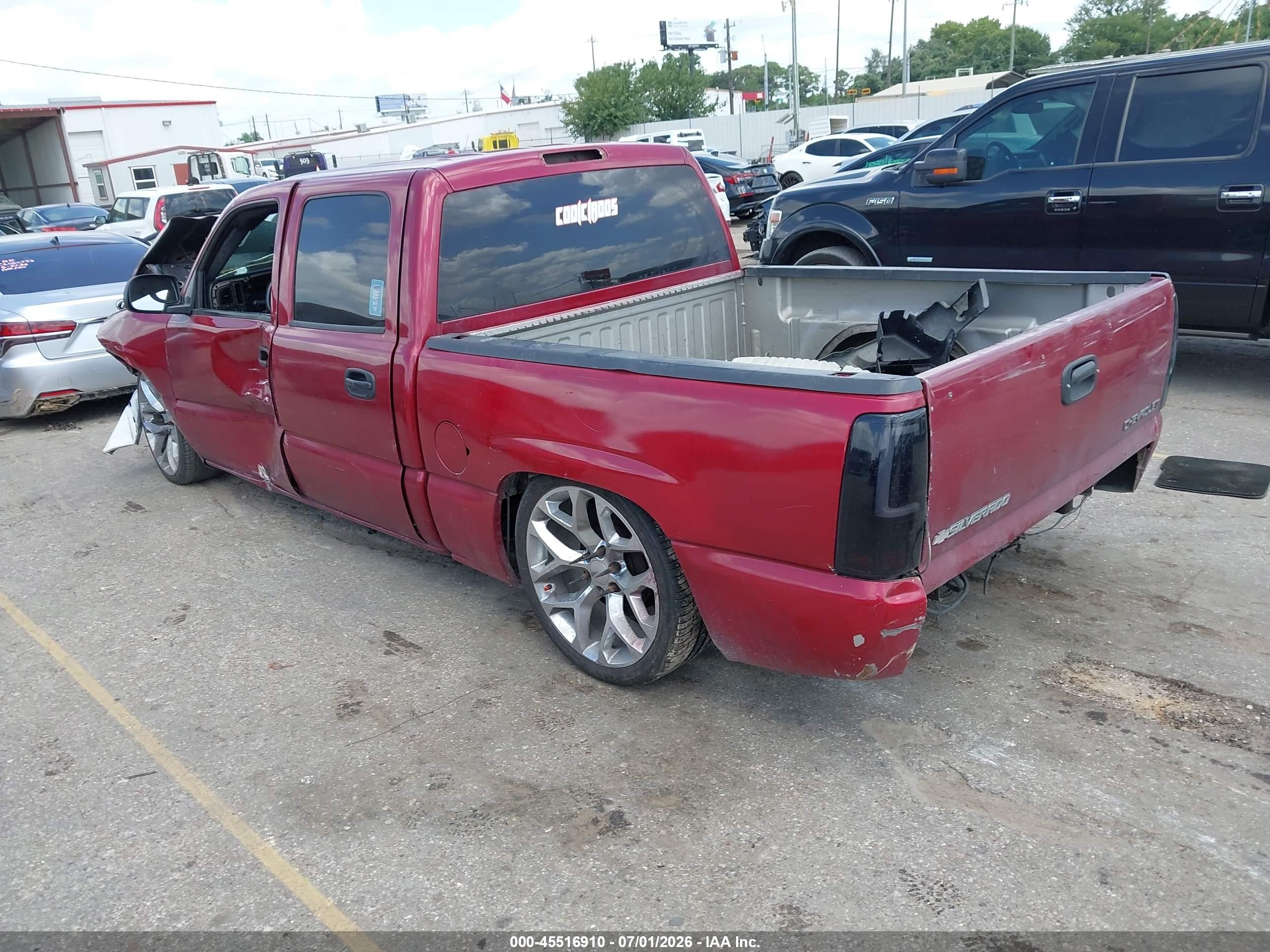 2005 Chevrolet Silverado 1500 Ls Red vin: 2GCEC13T651372351