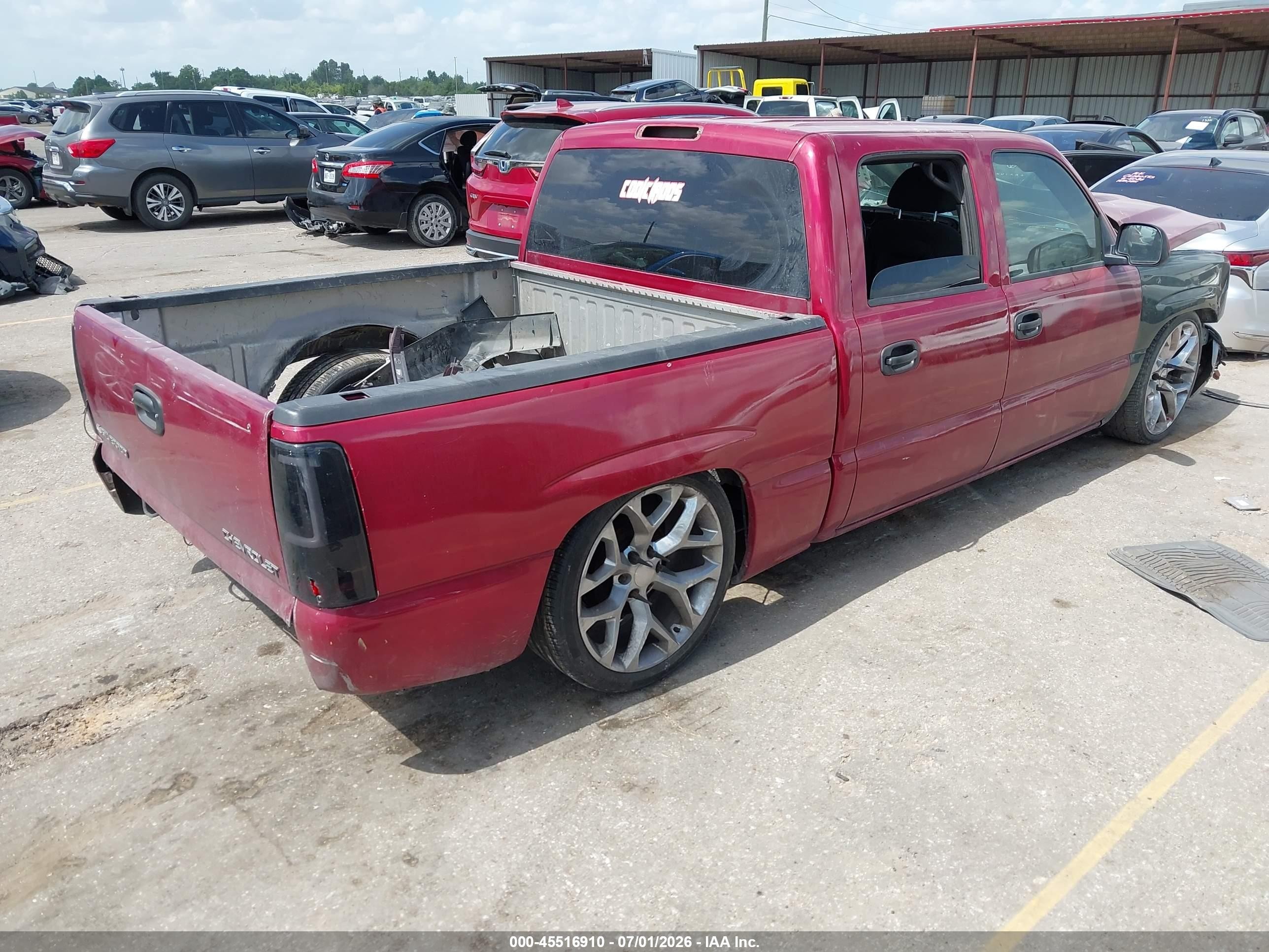2005 Chevrolet Silverado 1500 Ls Red vin: 2GCEC13T651372351