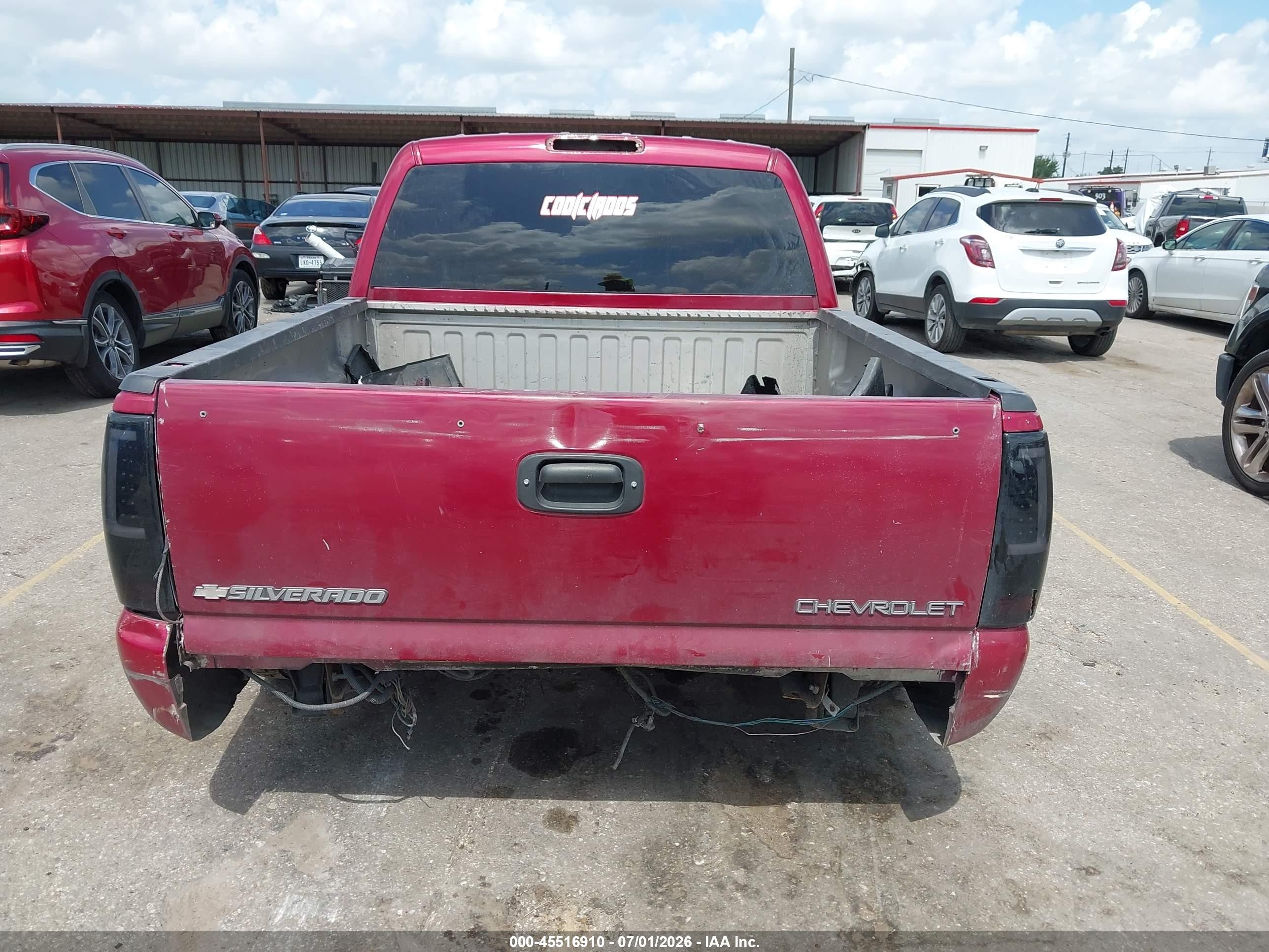 2005 Chevrolet Silverado 1500 Ls Red vin: 2GCEC13T651372351