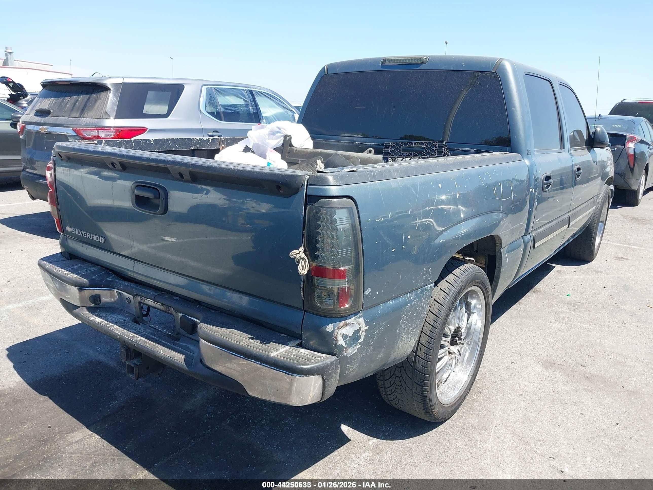 2006 Chevrolet Silverado 1500 Lt1 Teal vin: 2GCEC13T661224475