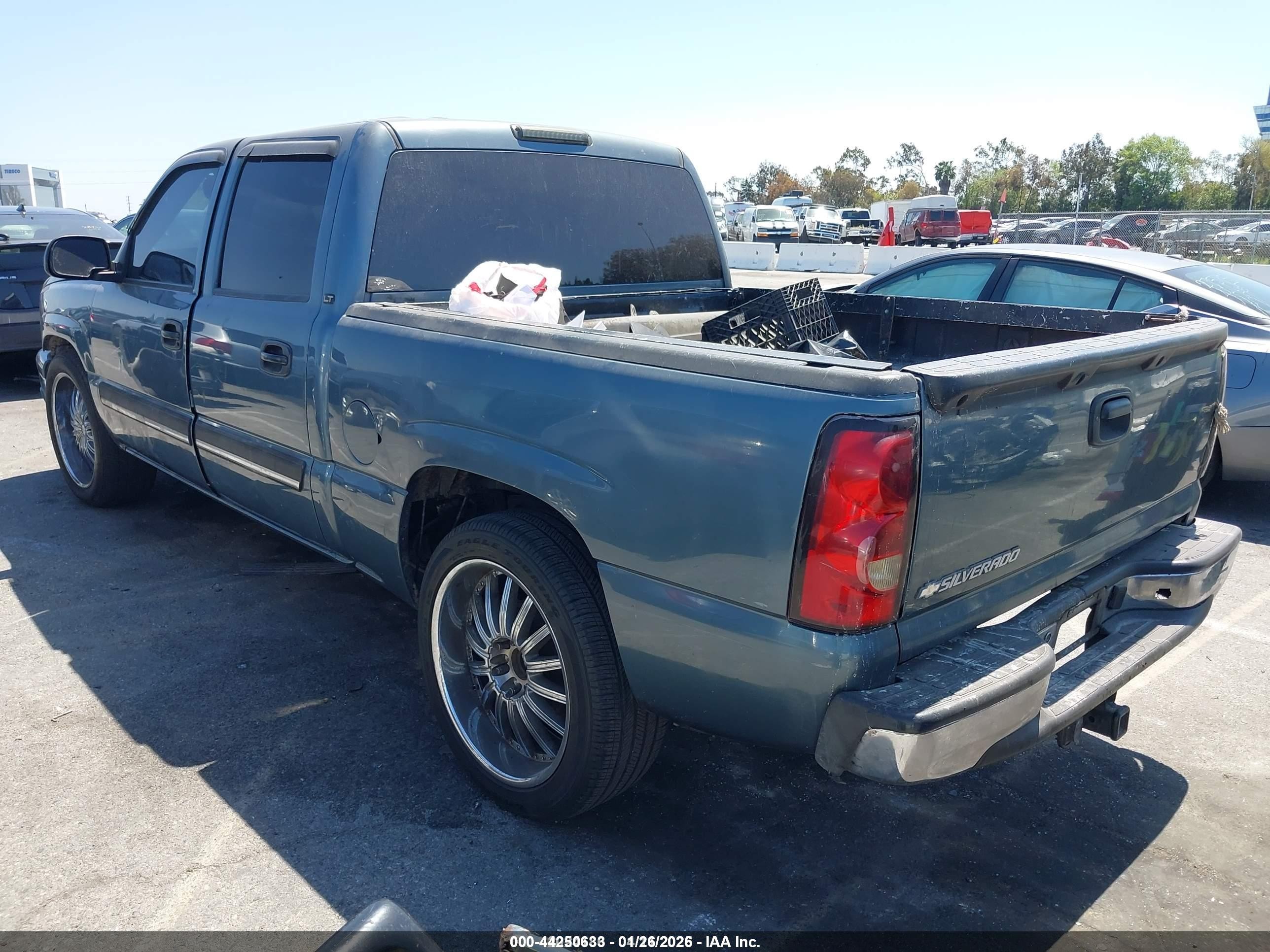 2006 Chevrolet Silverado 1500 Lt1 Teal vin: 2GCEC13T661224475