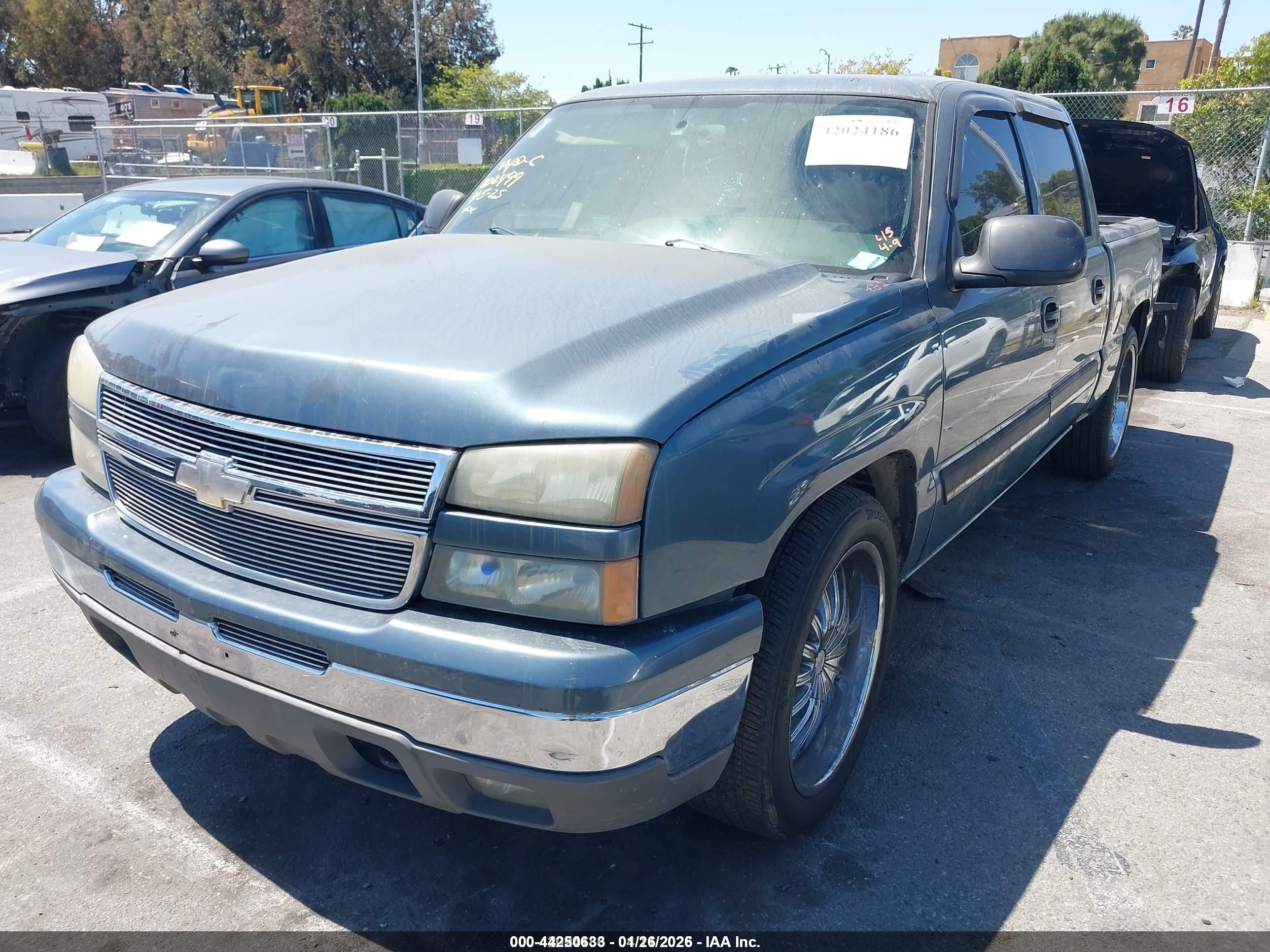 2006 Chevrolet Silverado 1500 Lt1 Teal vin: 2GCEC13T661224475
