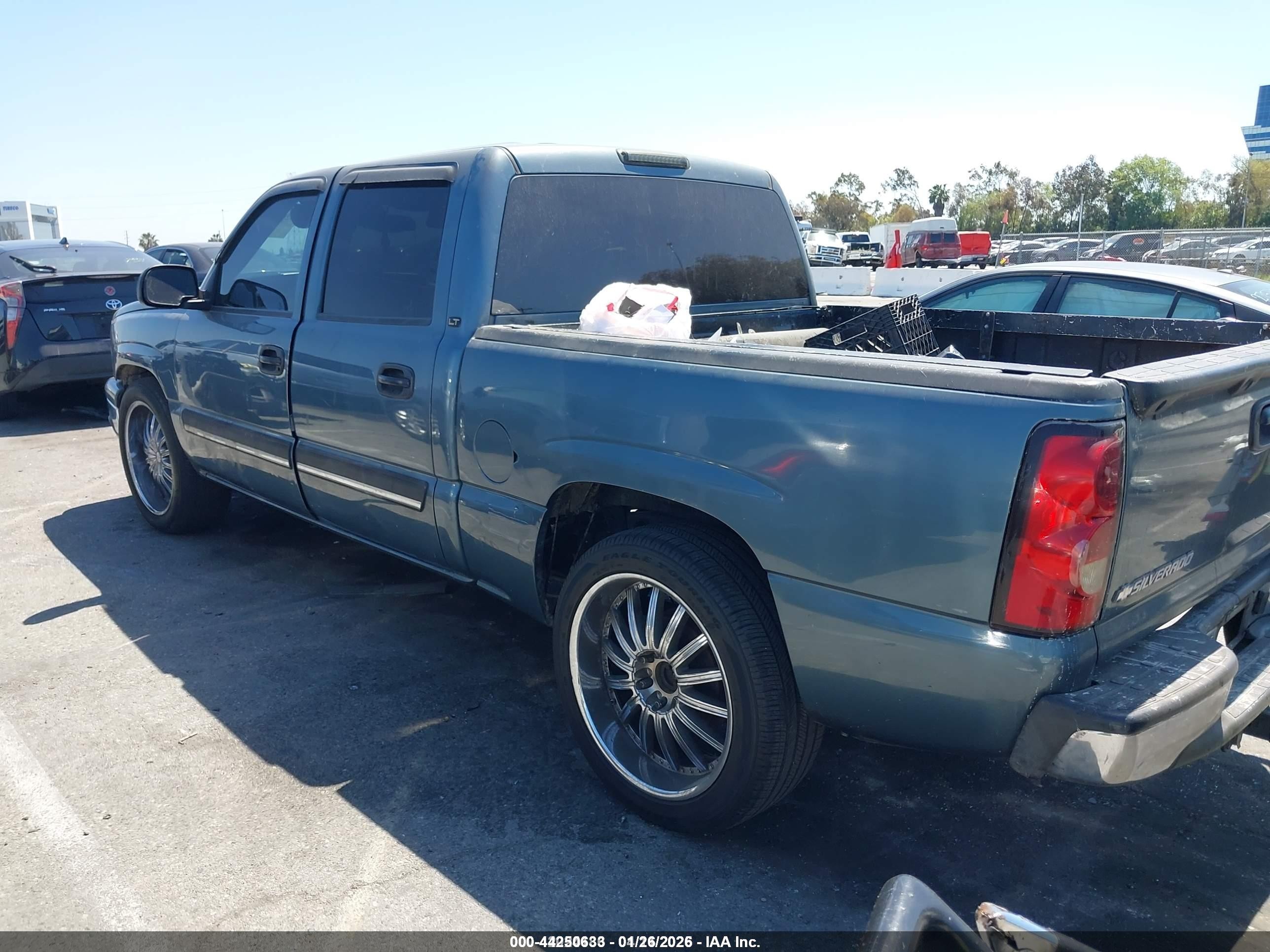 2006 Chevrolet Silverado 1500 Lt1 Teal vin: 2GCEC13T661224475
