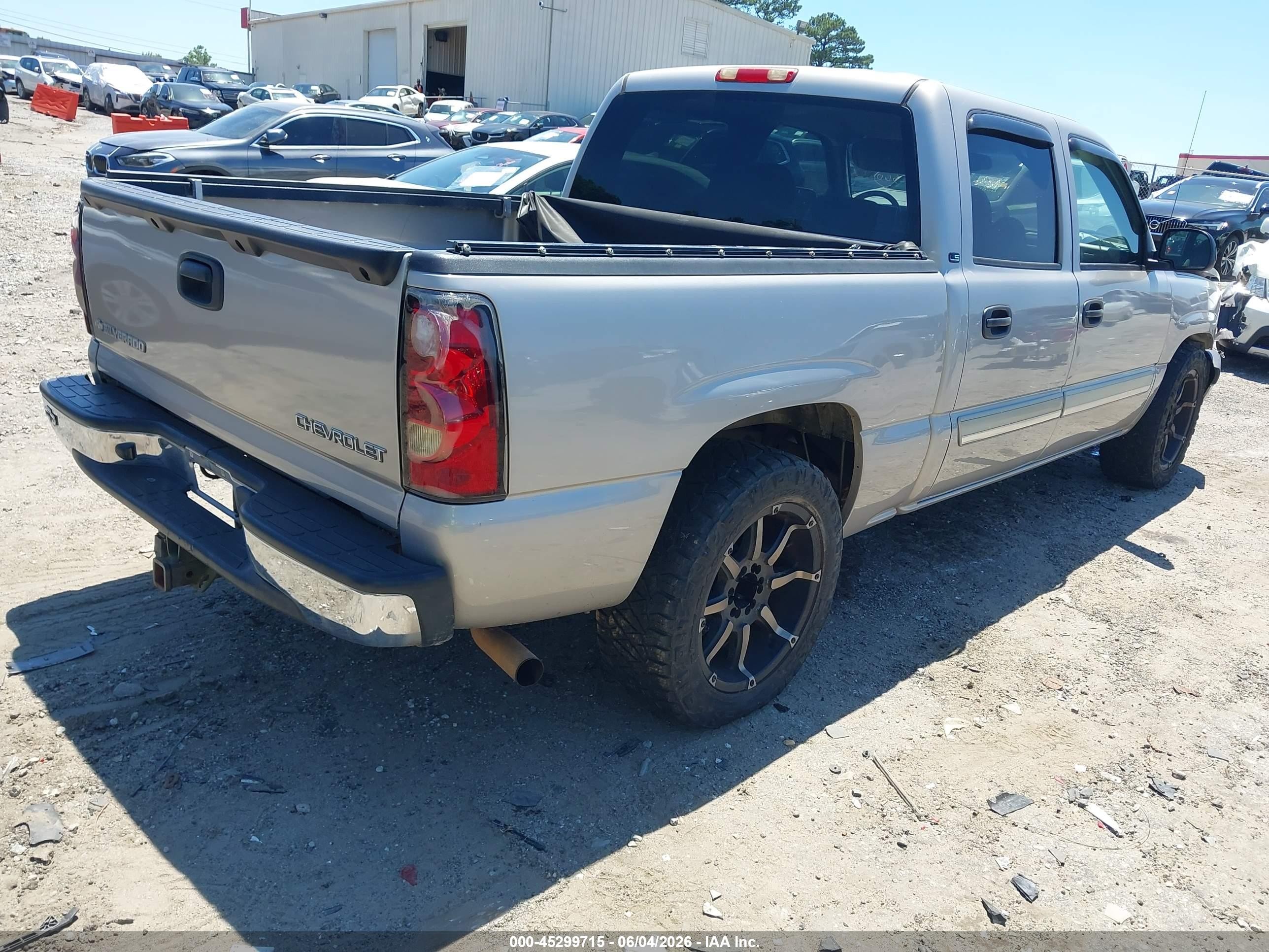 2004 Chevrolet Silverado 1500 Ls Gray vin: 2GCEC13T741362281