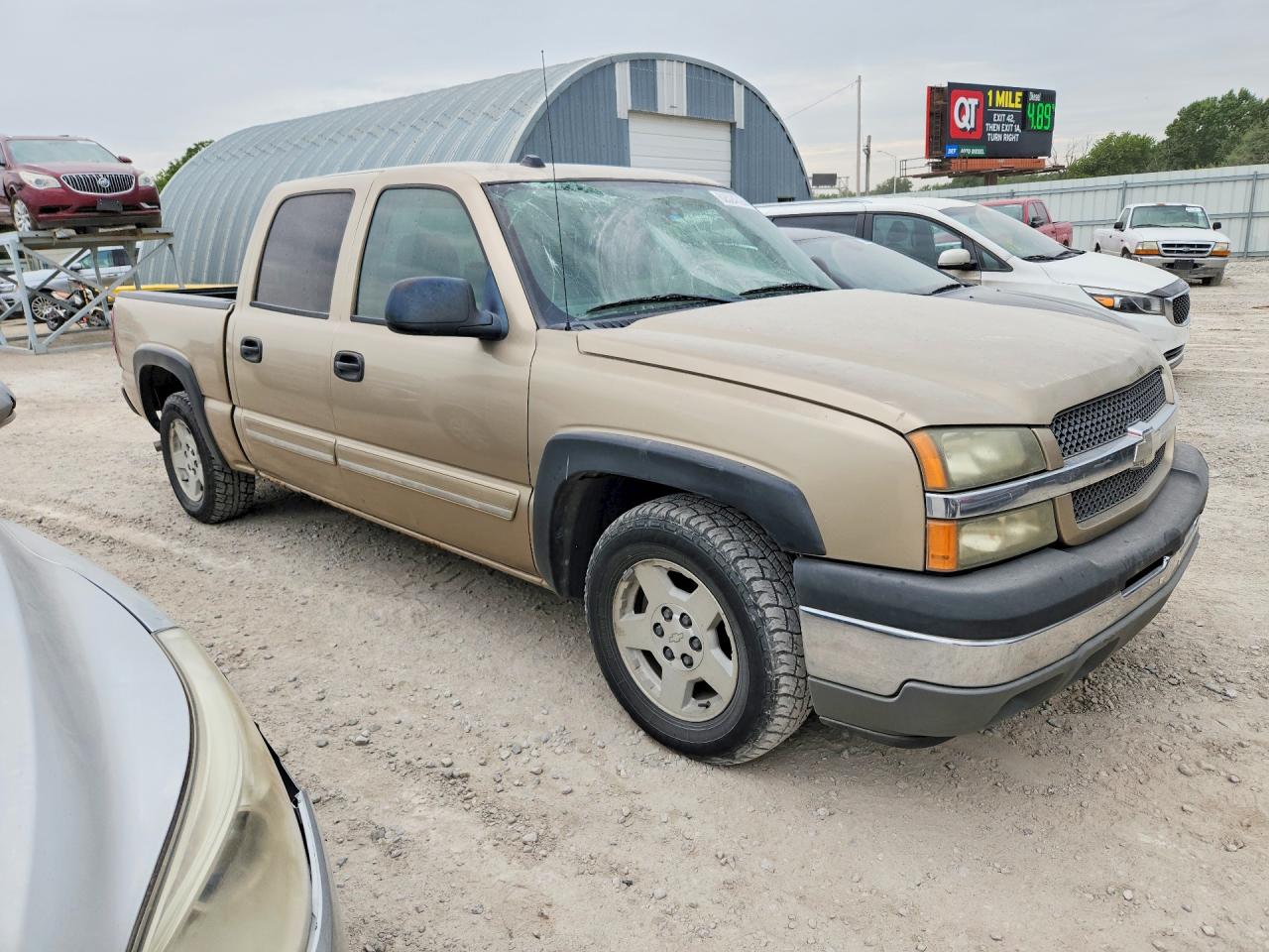 2005 Chevrolet Silverado C1500 Tan vin: 2GCEC13T751107406