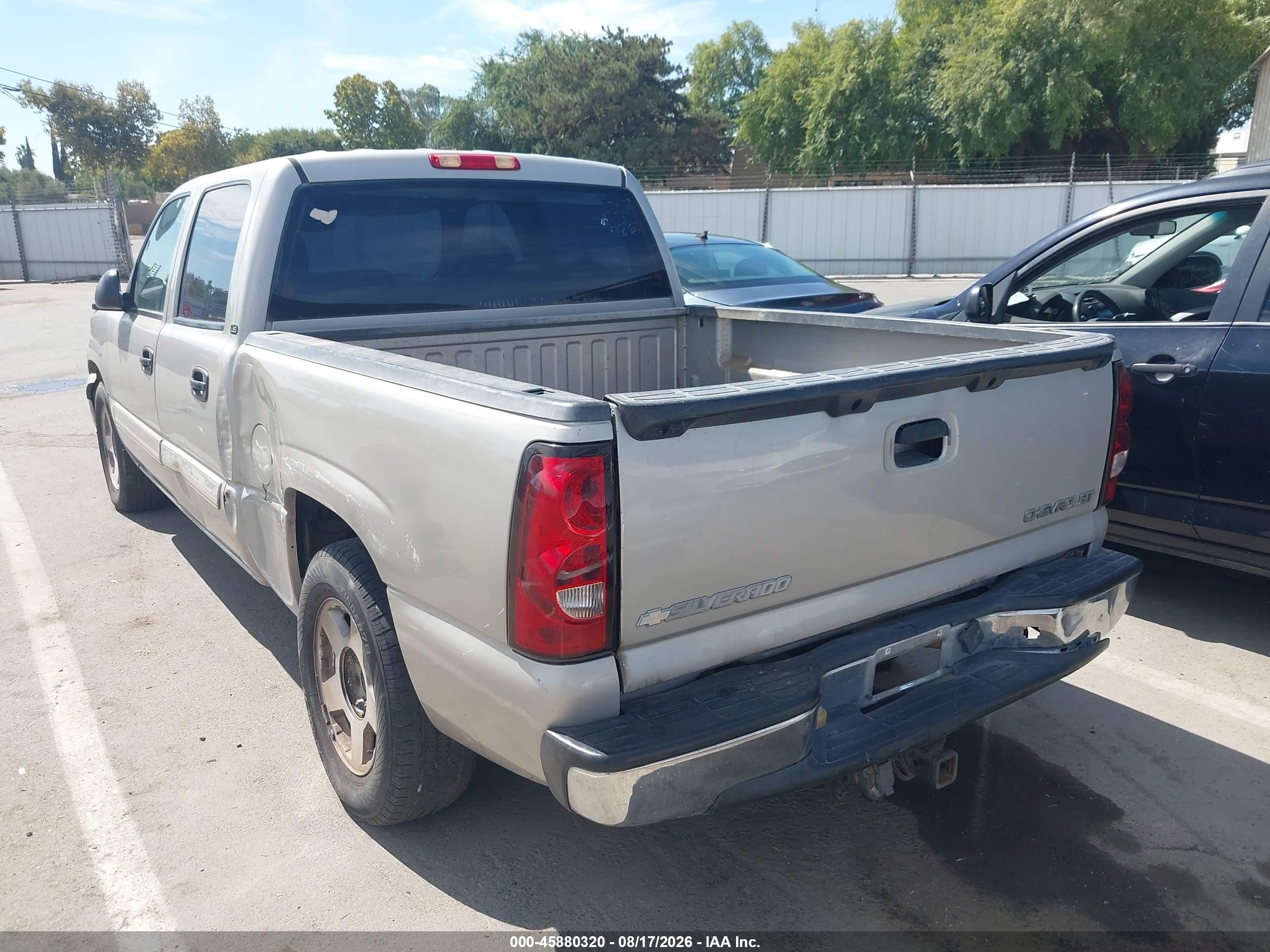 2005 Chevrolet Silverado 1500 Ls Beige vin: 2GCEC13T751228744