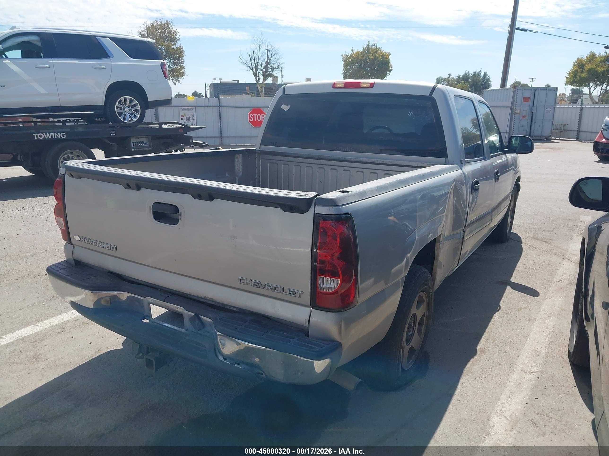 2005 Chevrolet Silverado 1500 Ls Beige vin: 2GCEC13T751228744