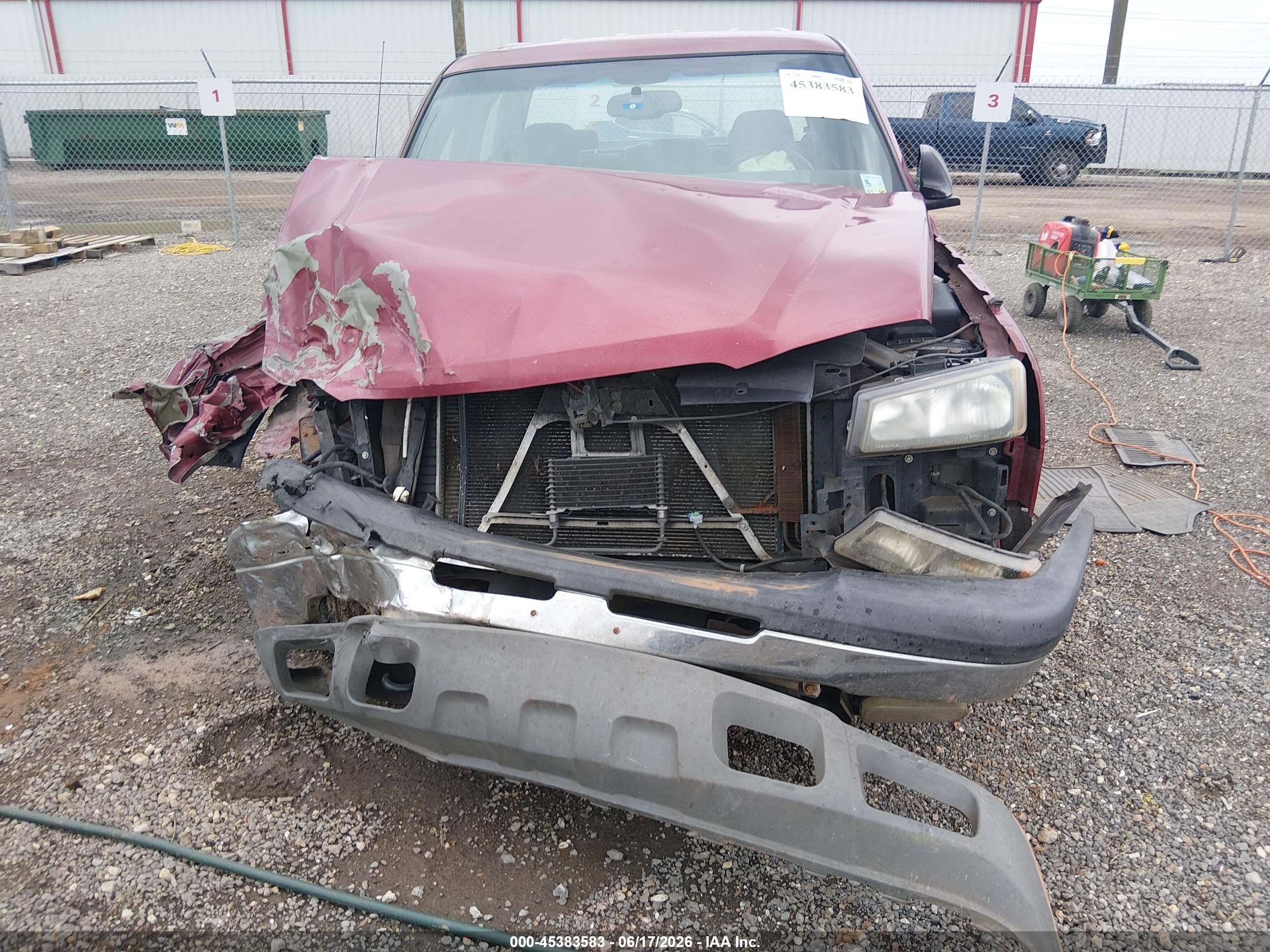 2005 Chevrolet Silverado 1500 Ls Red vin: 2GCEC13T751391796